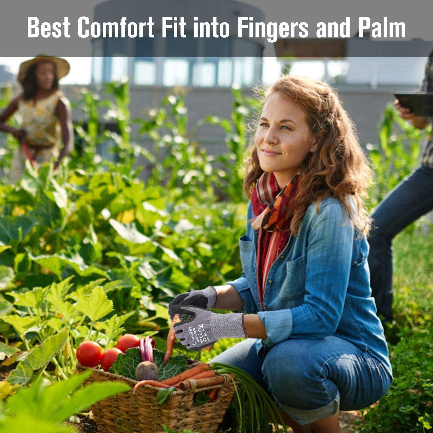 Guantes de Trabajo NP1001 Dalian Ajuste Cómodo Grip 3 Pares