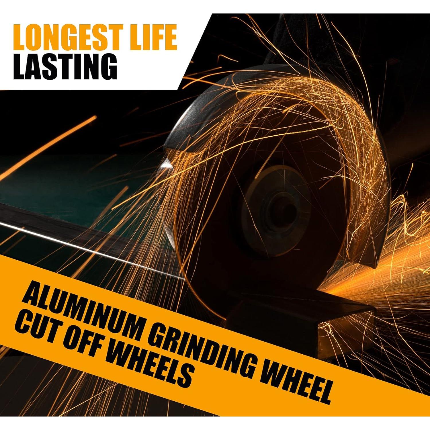 S SATC Grinder Wheel 25 PCS Cut Off Wheels 3 Inch Cut Off Wheel 3" x1/16 x3/8" Fits Any Angle Grinder Air Tool