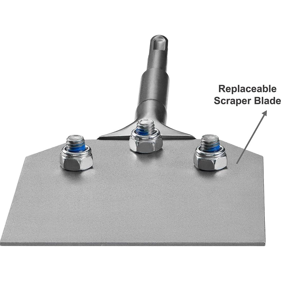 Raspador de Piso SPKLINE SDS-Plus 4" x 10" para Thinset
