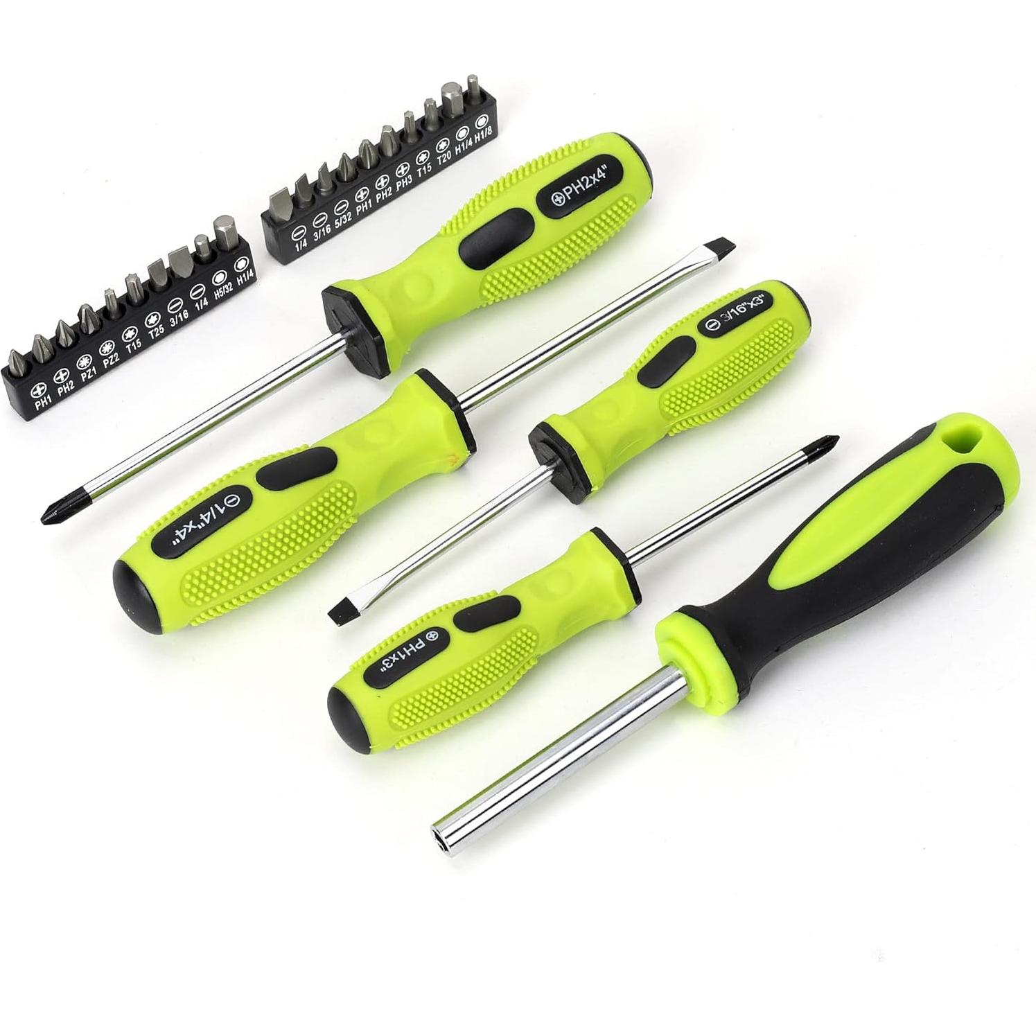 Juego de Herramientas FASTPRO 215 Piezas con Bolsa 30.48 cm Verde