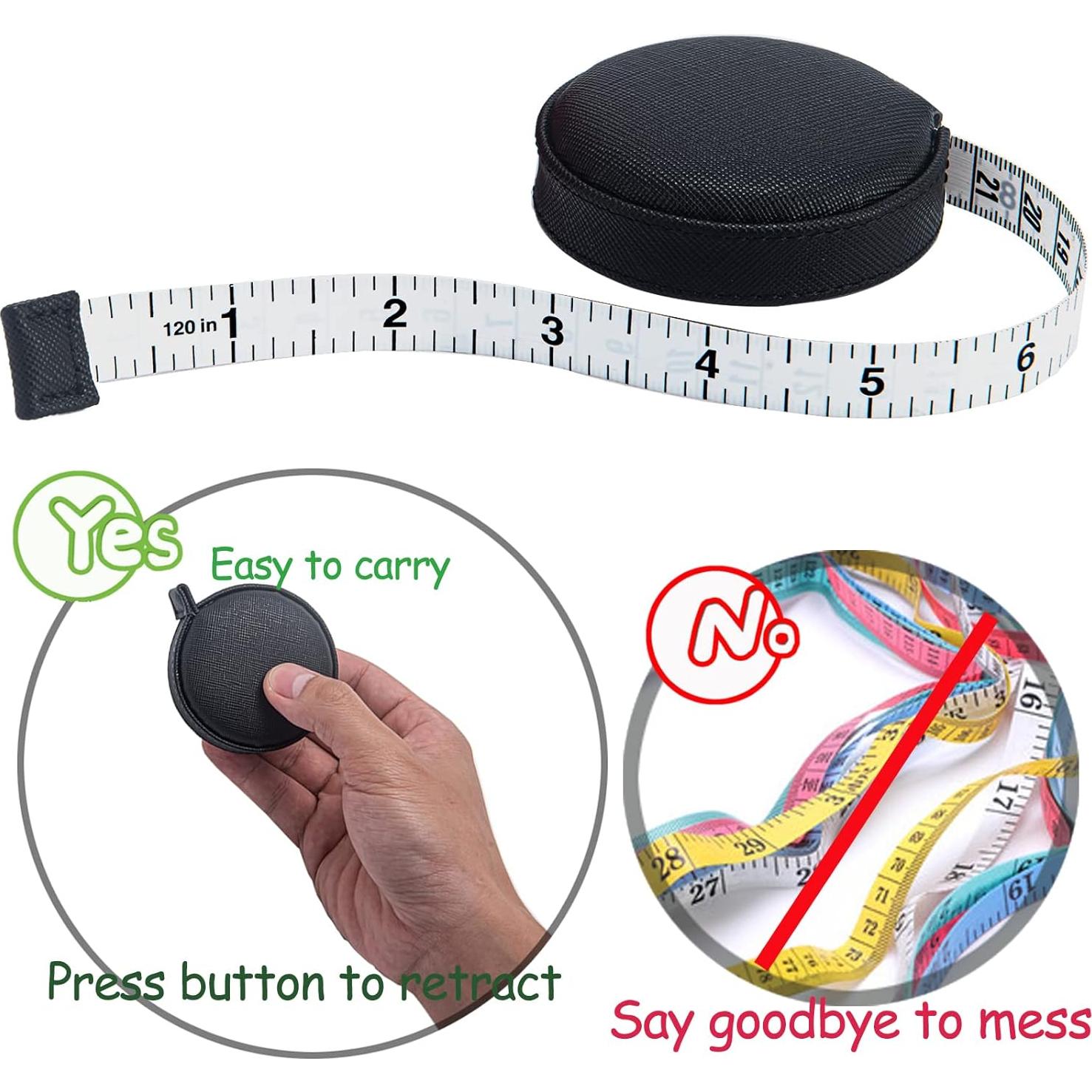 Cinta Métrica Retráctil 3m L1 Doble Cara 3 Unidades