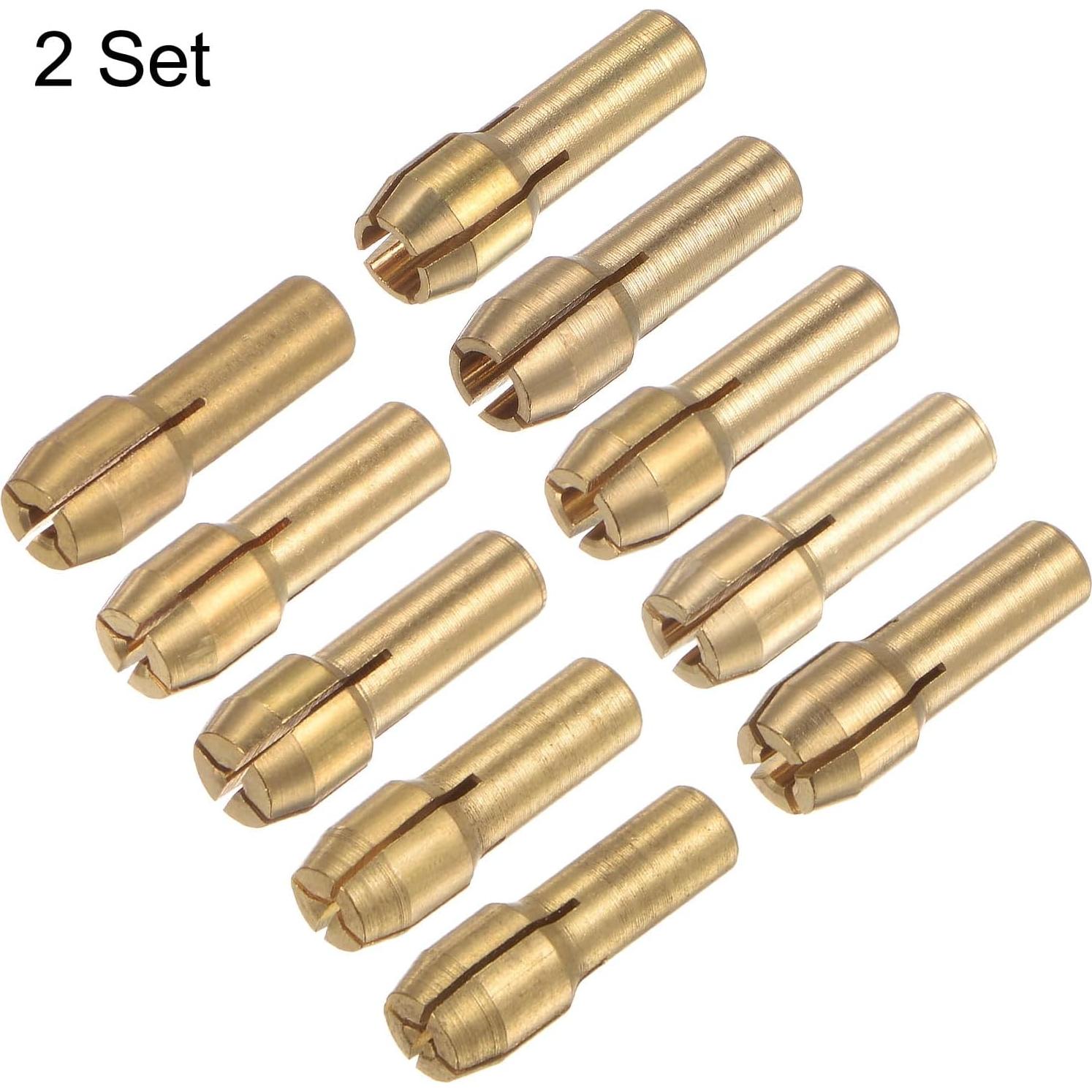 Colector de Latón 20pcs HARFINGTON 0.5-3.2mm 4.3mm Vástago
