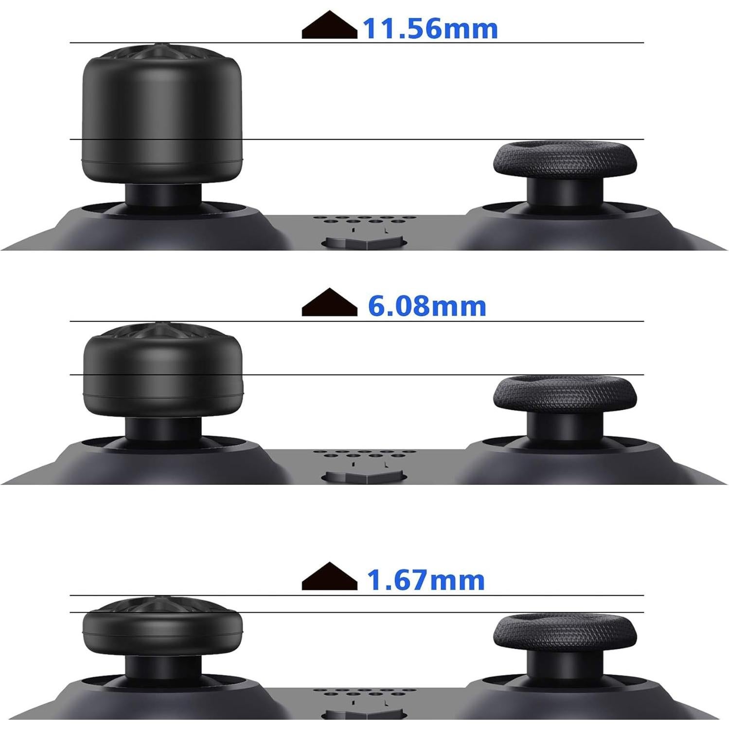 Grips de Joystick PlayVital para PS5, PS4, Xbox - 10 Piezas