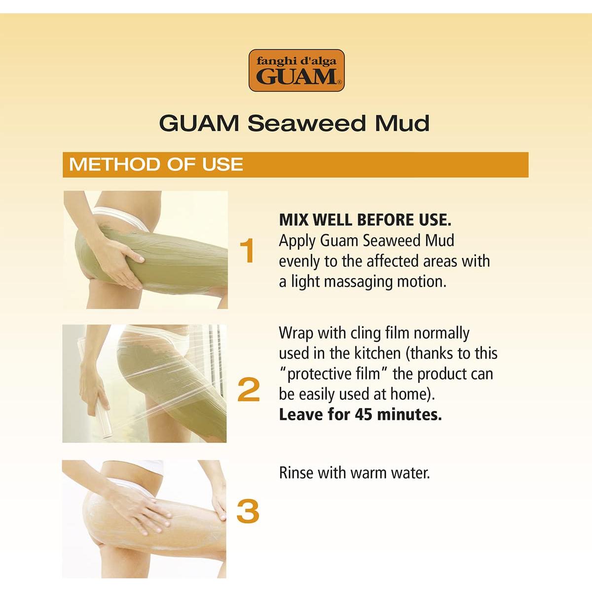 Envoltura Corporal Anticelulitis Guam 500g - Tratamiento Natural