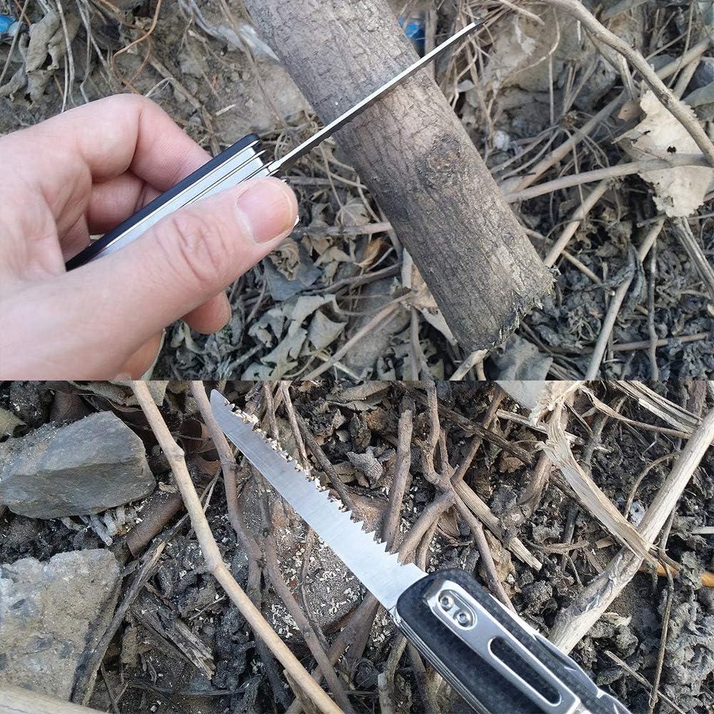 Cuchillo de bolsillo Ruike LD51 multifuncional 23 herramientas