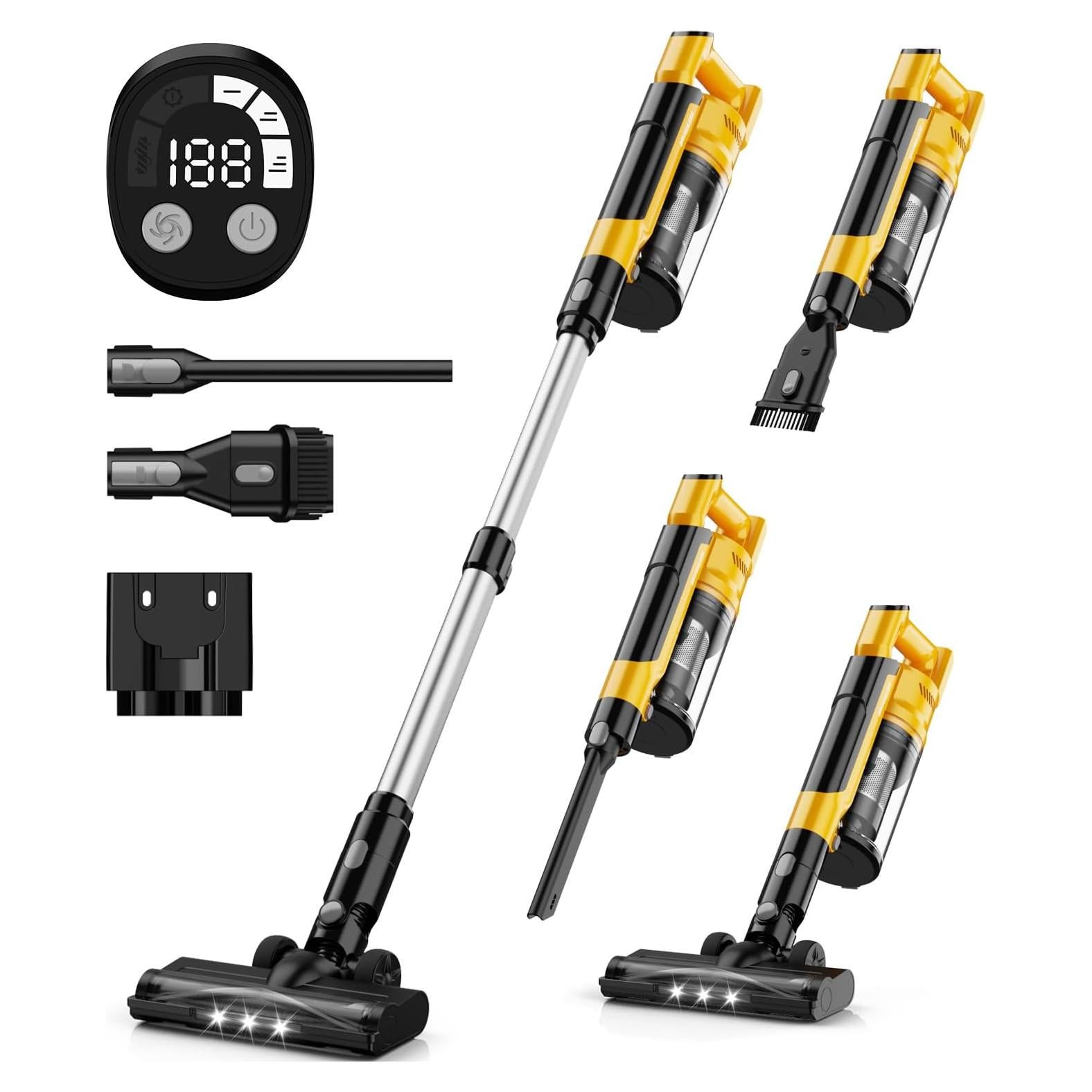 Aspiradora Inalámbrica VAXCANZE 350W HEPA 6 en 1 para De-Walt