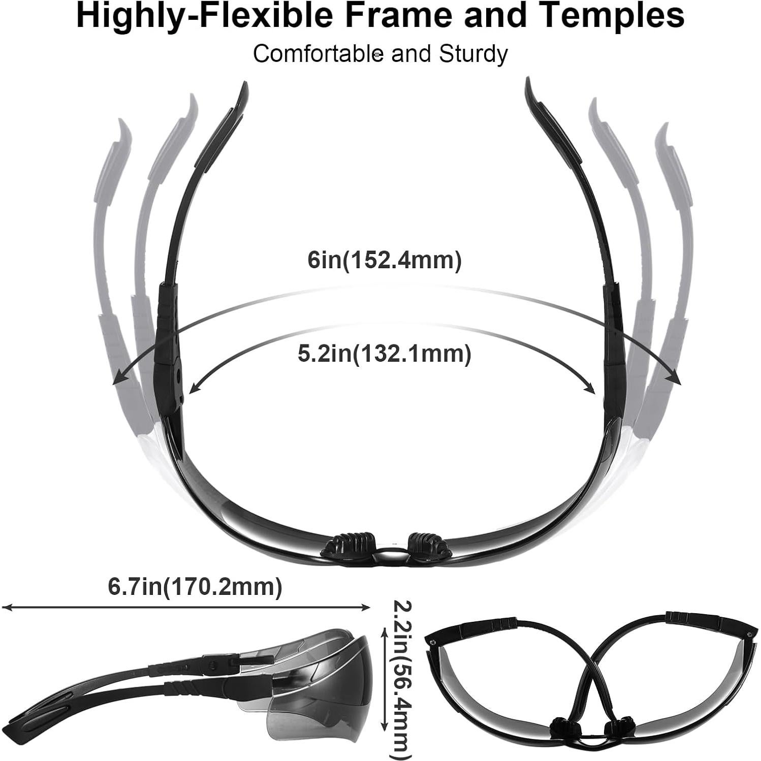 Gafas de Tiro Xaegistac Antivaho con Estuche Duro
