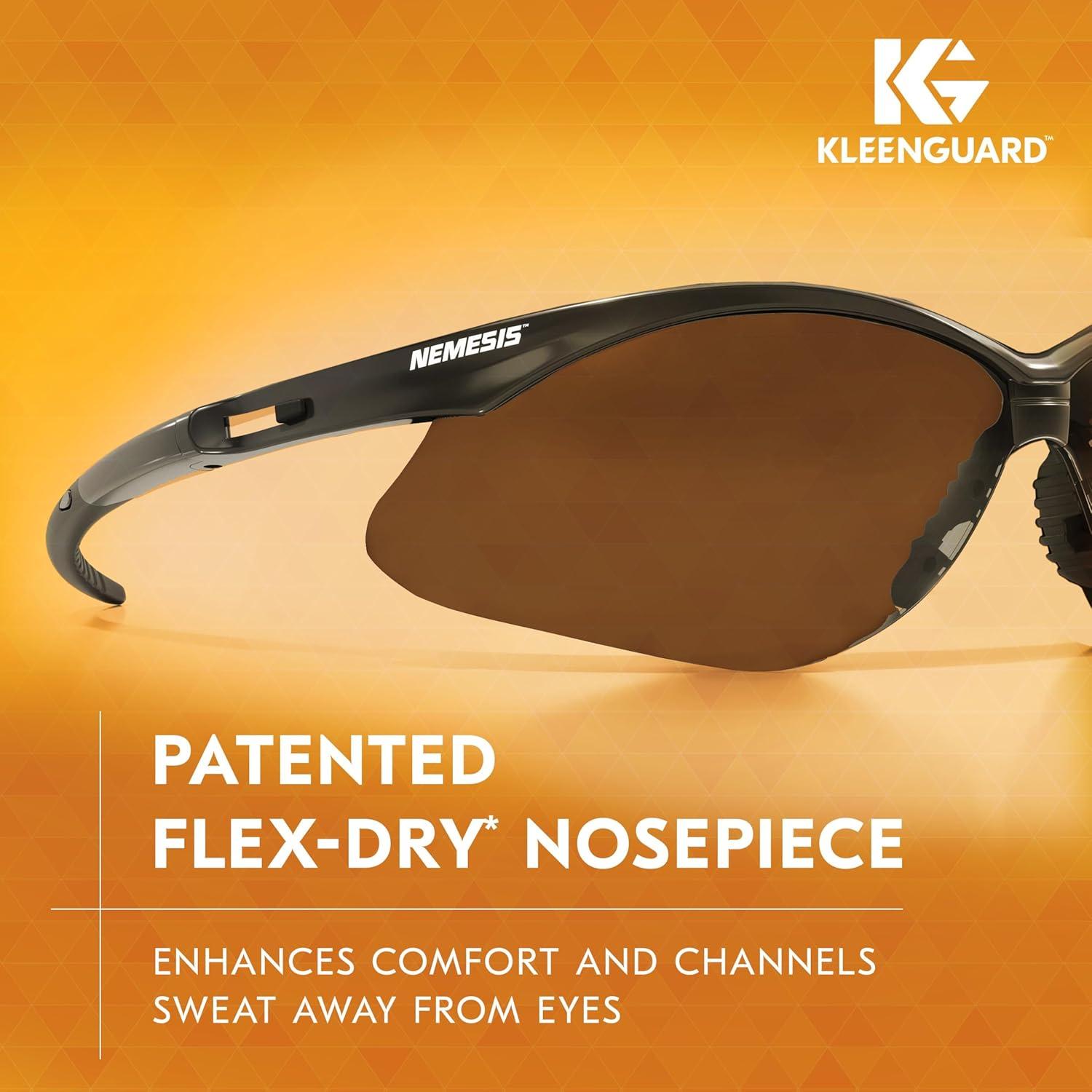 Gafas de Seguridad Polarizadas Kleenguard V30 Nemesis, Lentes Grises