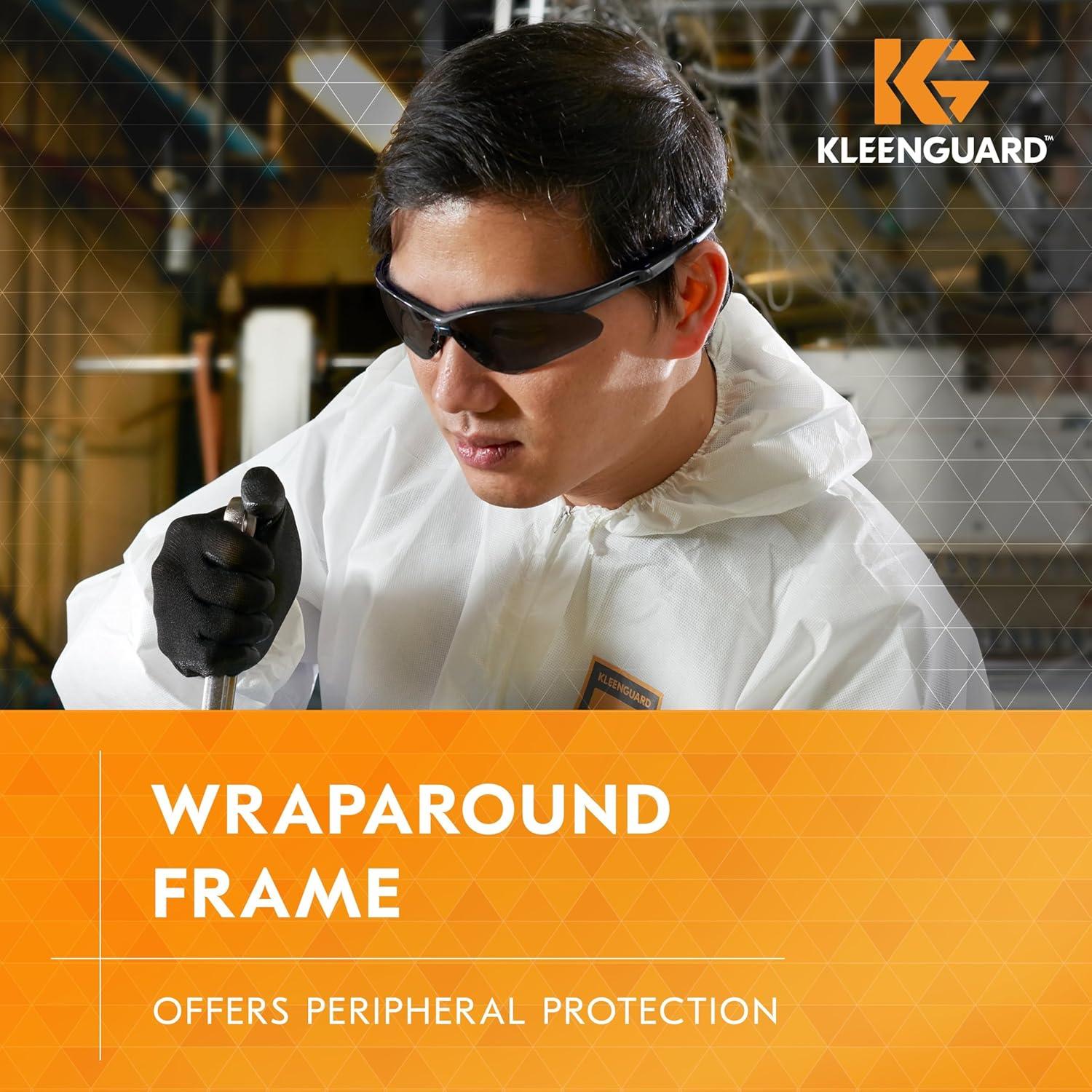 Gafas de Seguridad Polarizadas Kleenguard V30 Nemesis, Lentes Grises