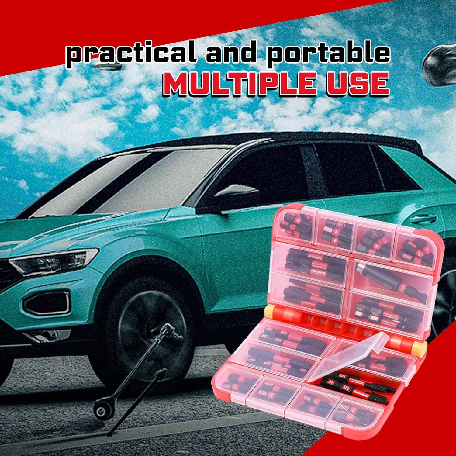 Juego de 76 Piezas de Puntas de Destornillador GEINXURN S2