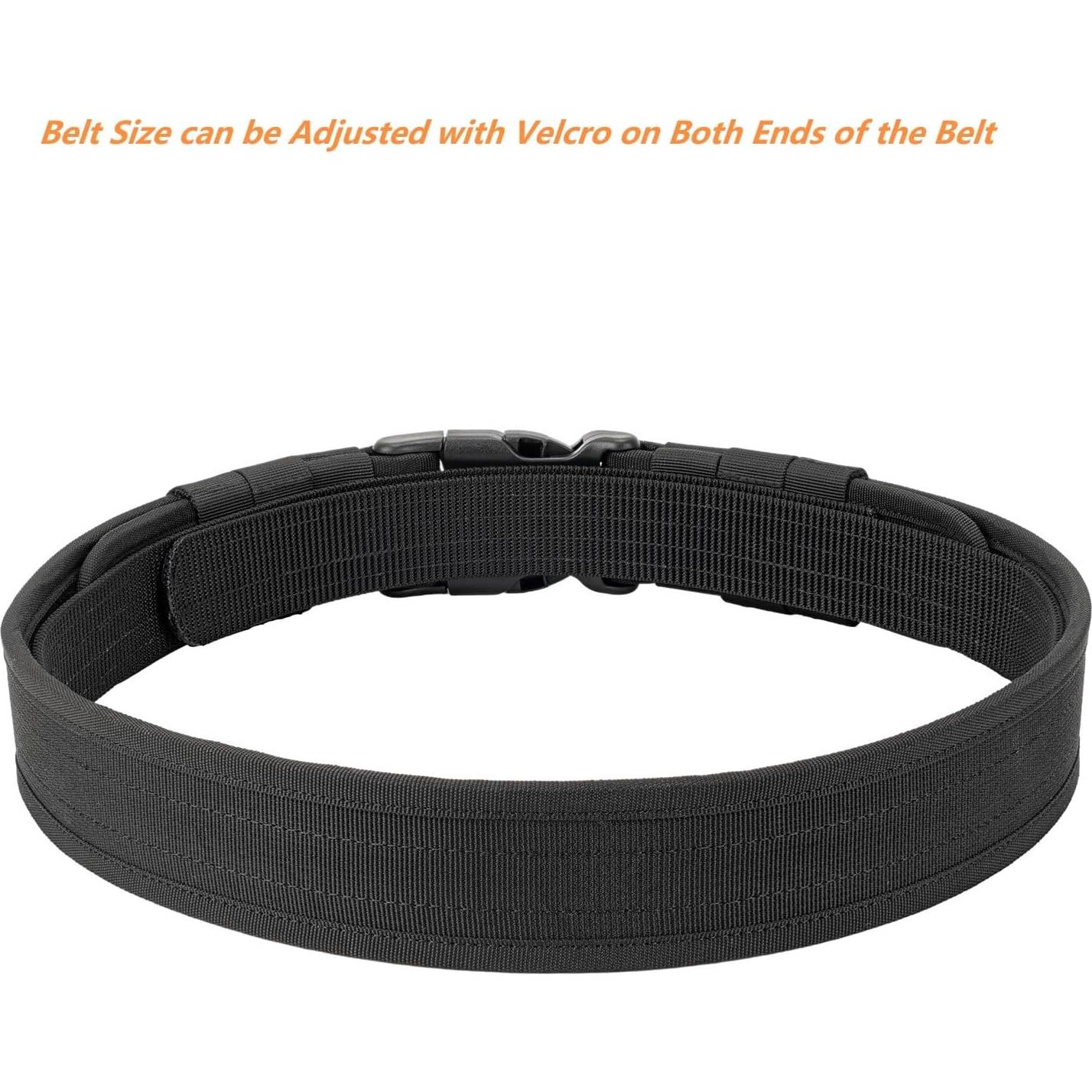 Cinturón de Deber TACNEX 5 cm Nylon 4 Sujetadores Seguridad