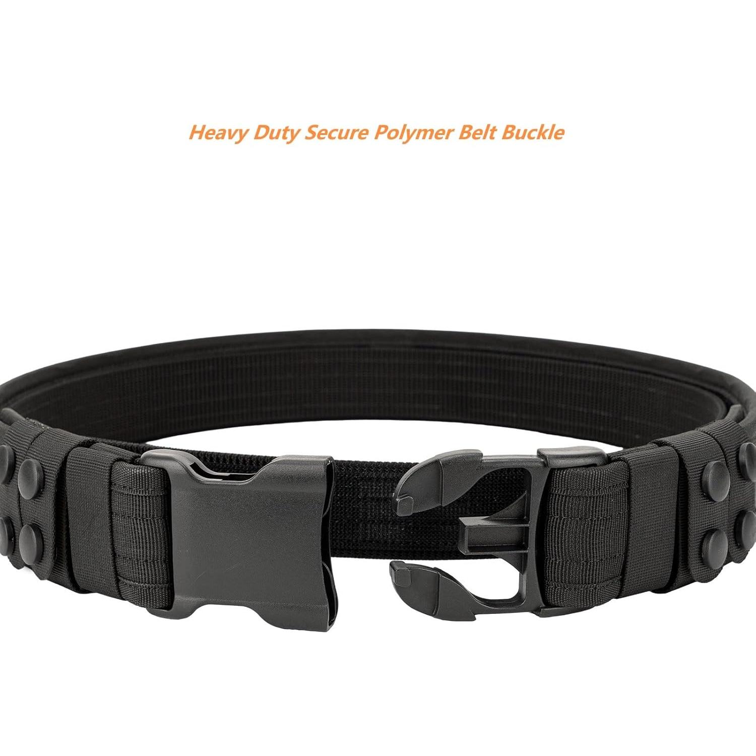 Cinturón de Deber TACNEX 5 cm Nylon 4 Sujetadores Seguridad