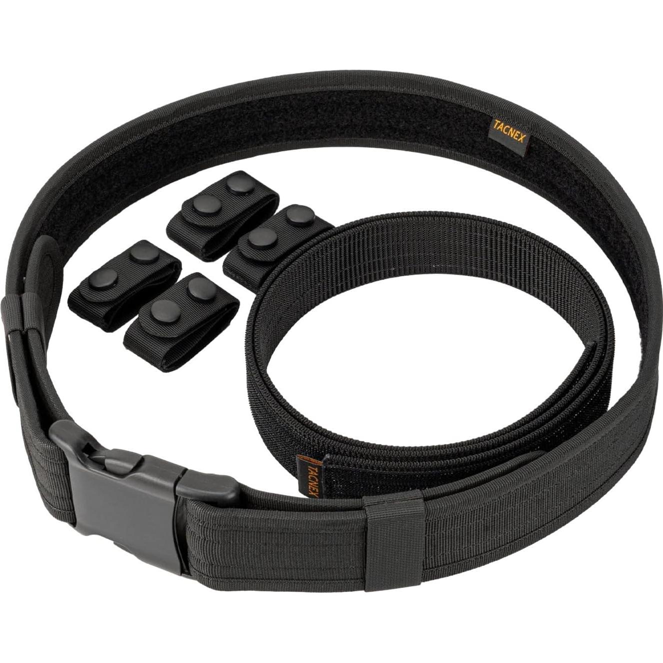 Cinturón de Deber TACNEX 5 cm Nylon 4 Sujetadores Seguridad