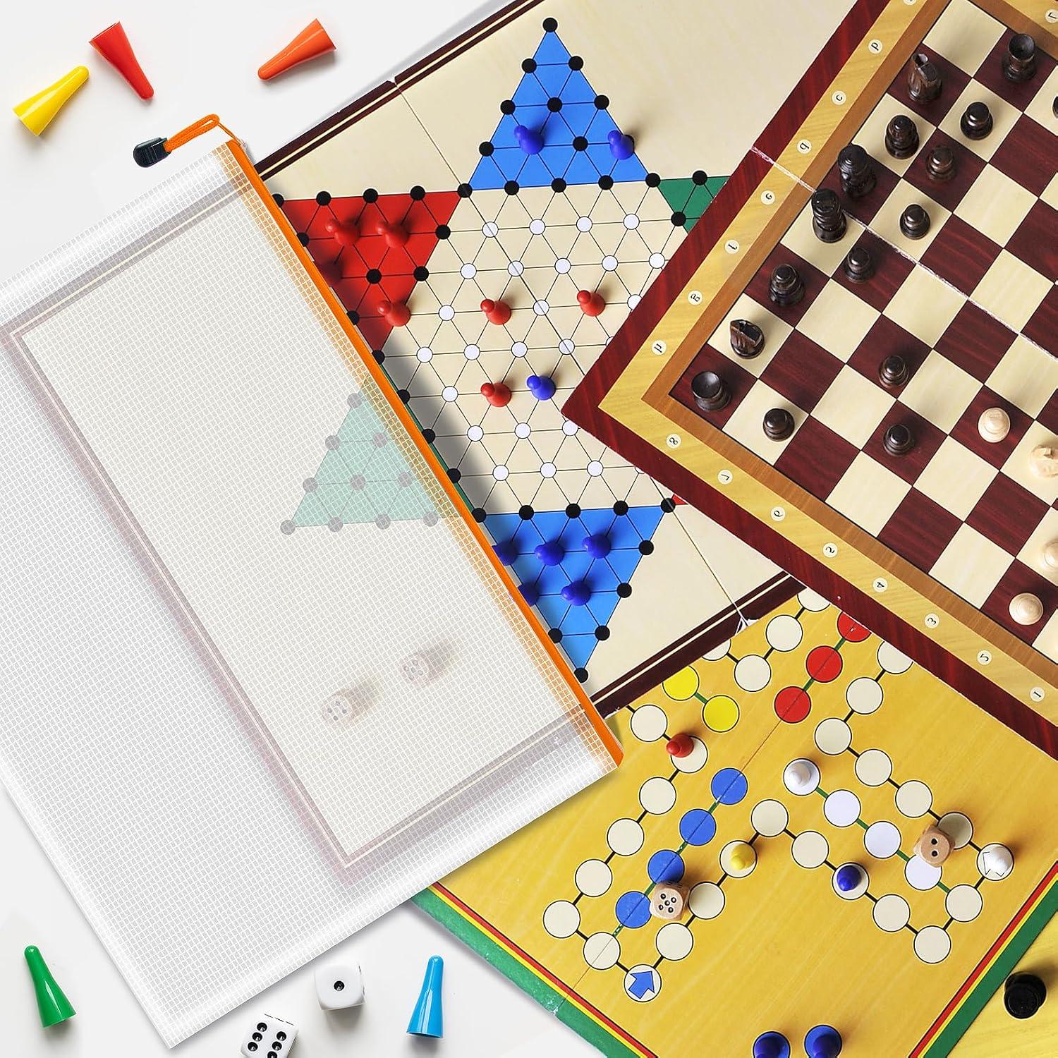 9 Piezas Bolsas de Cremallera de Malla VVCOIIROEI A3 9 Colores