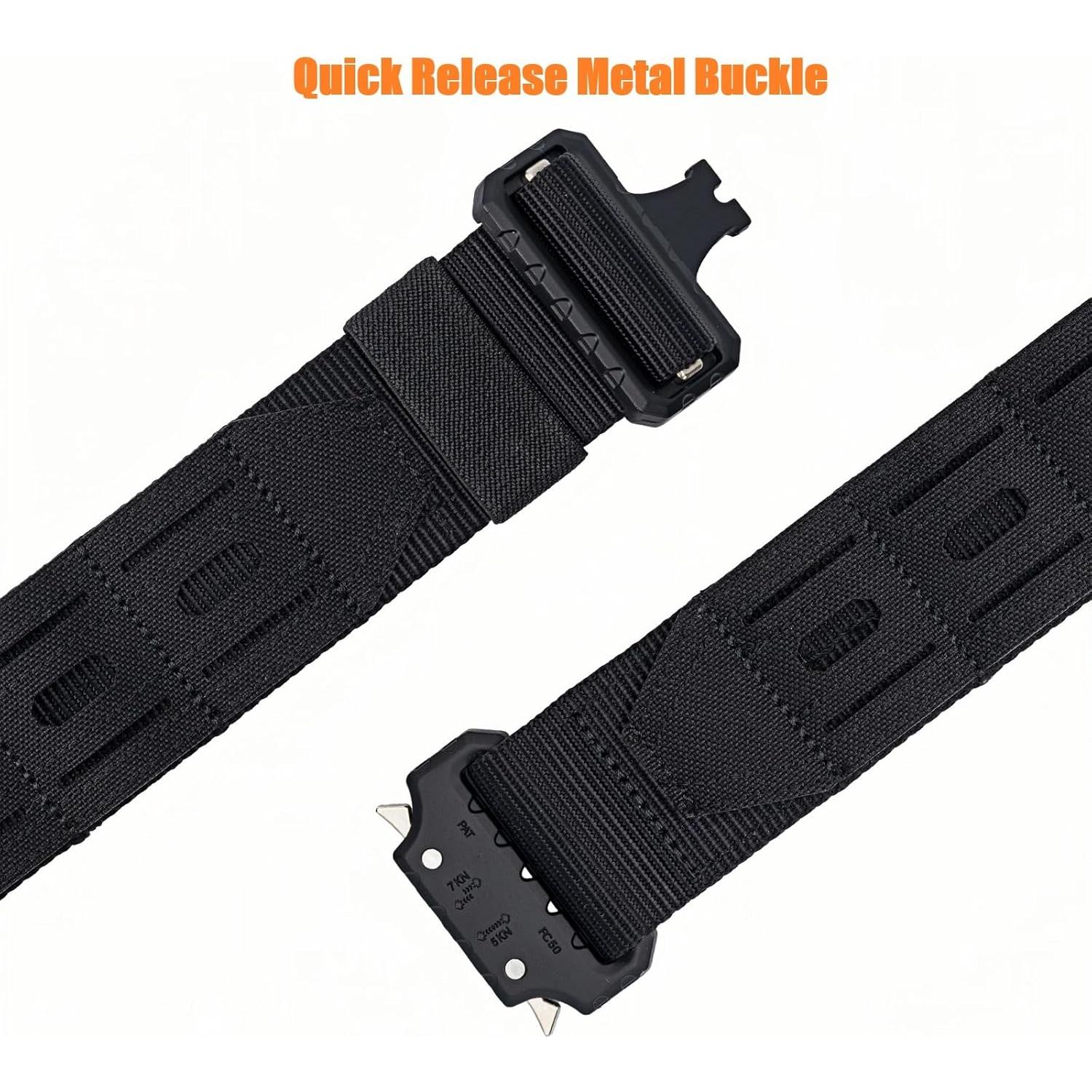 Cinturón Táctico TACNEX 5cm MOLLE Liberación Rápida