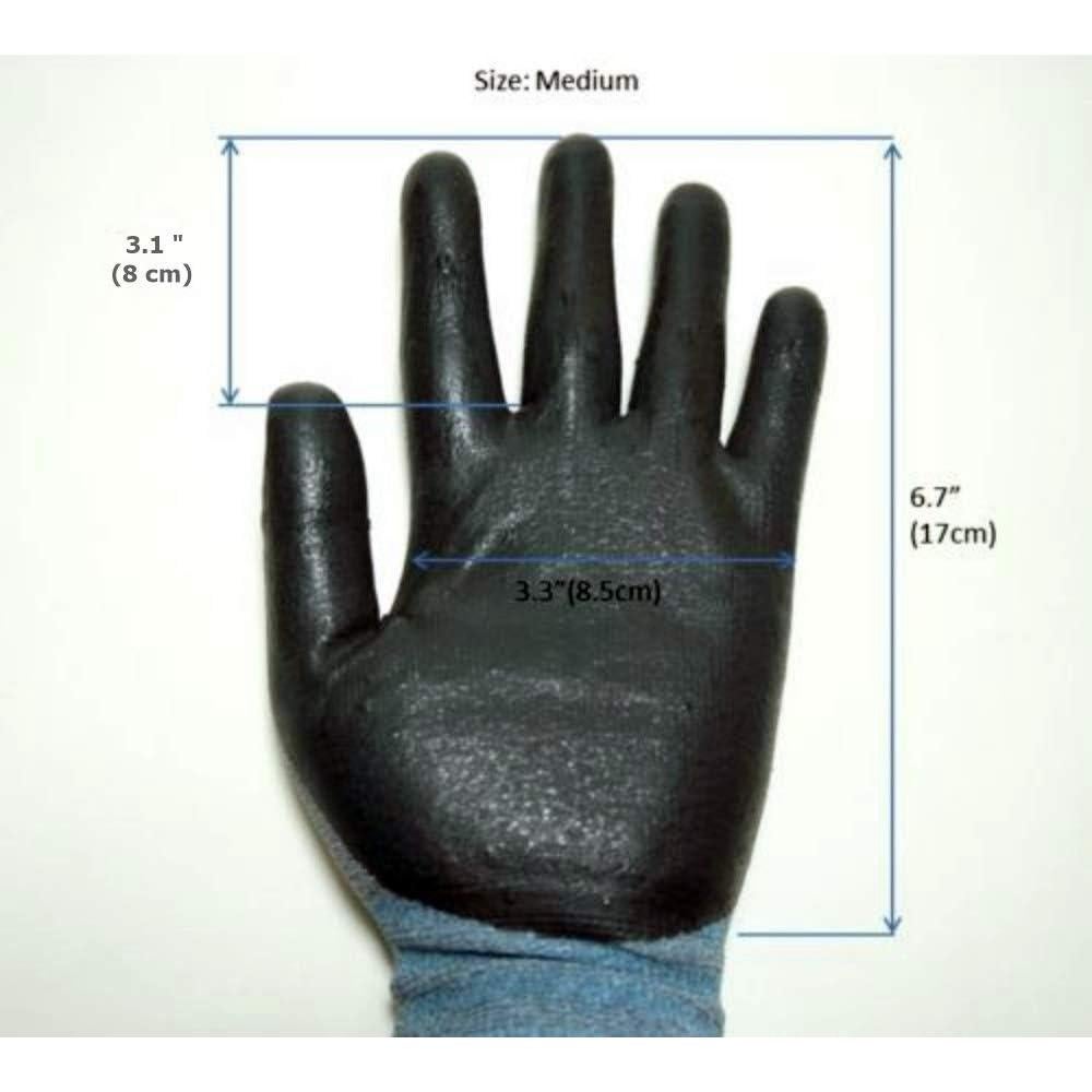 Guantes de Trabajo 3M Nitrilo Rosa Mediano 5 Pares