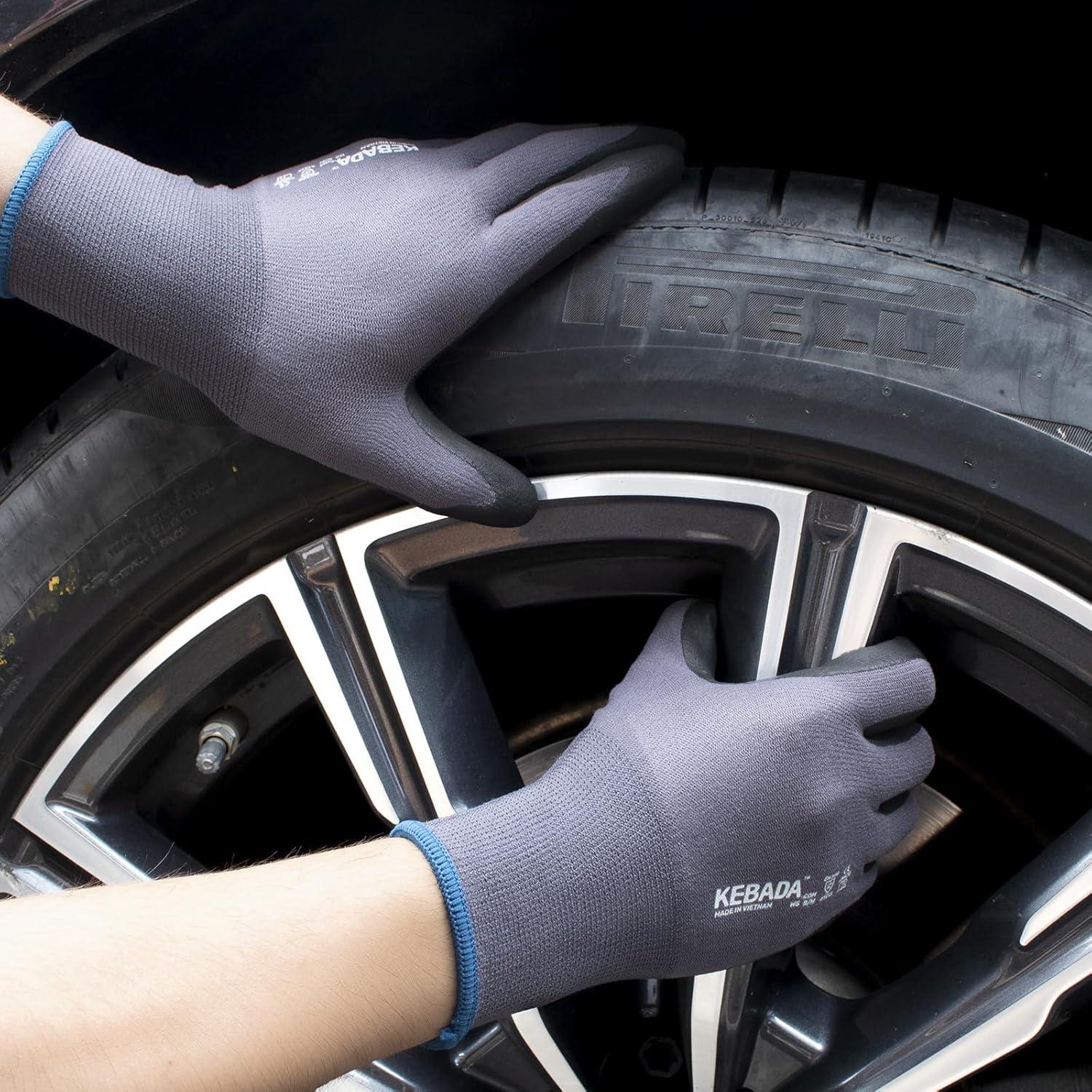 Guantes de Trabajo Kebada W5 Pequeños Nitrilo Transpirables