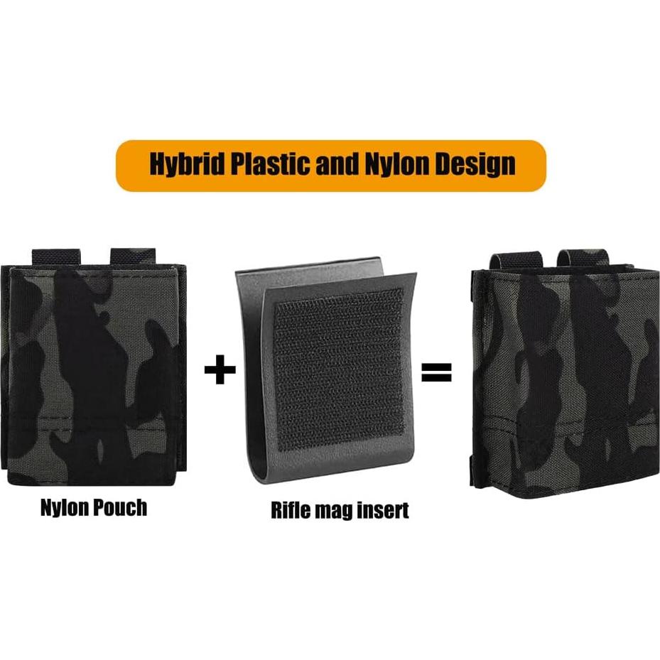 Bolsa de Cargador KRYDEX 5.56mm Nylon MCBK Multi-Función