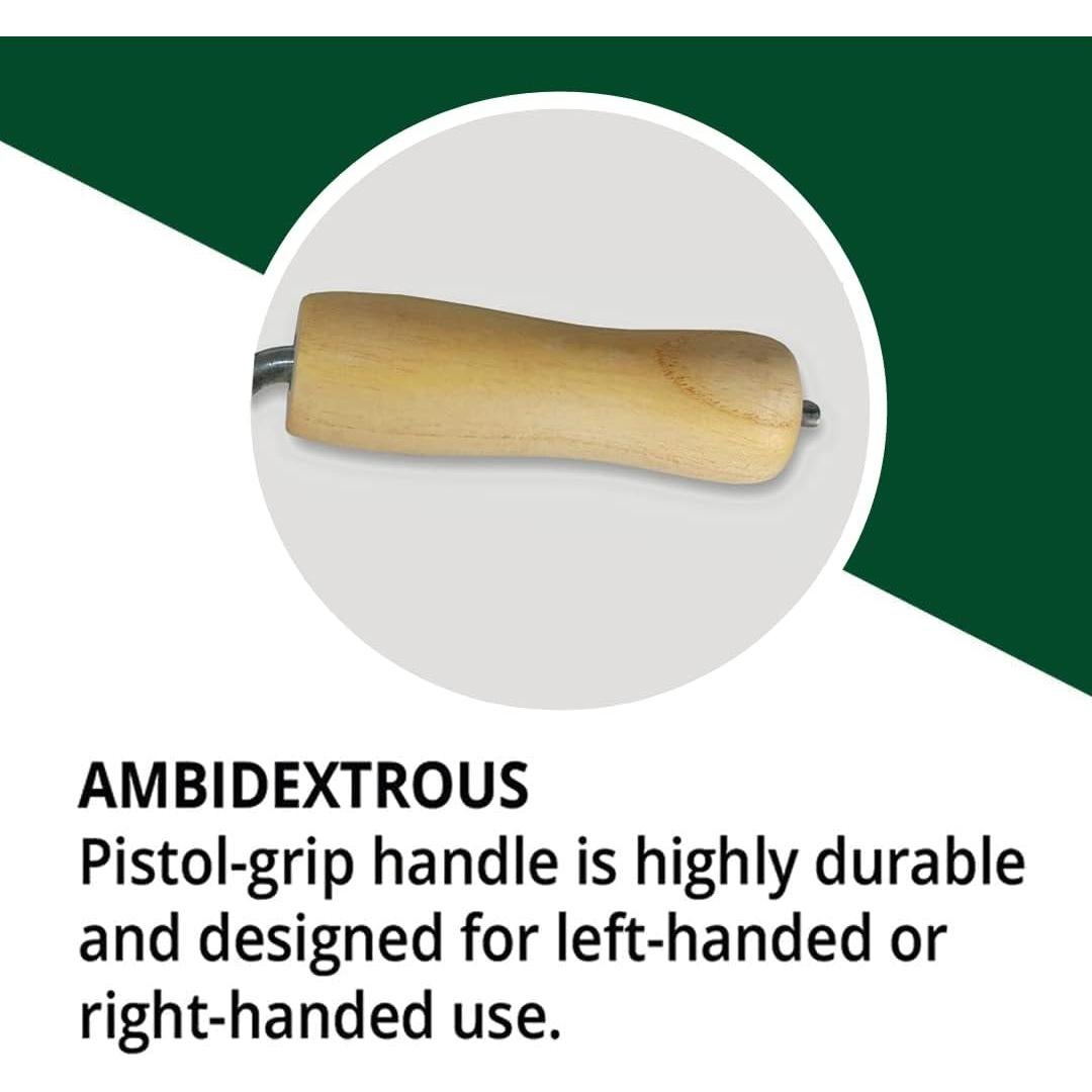 Torcedor de Alambre WOLF 17.78 cm con Gancho de Acero y Mango de Madera