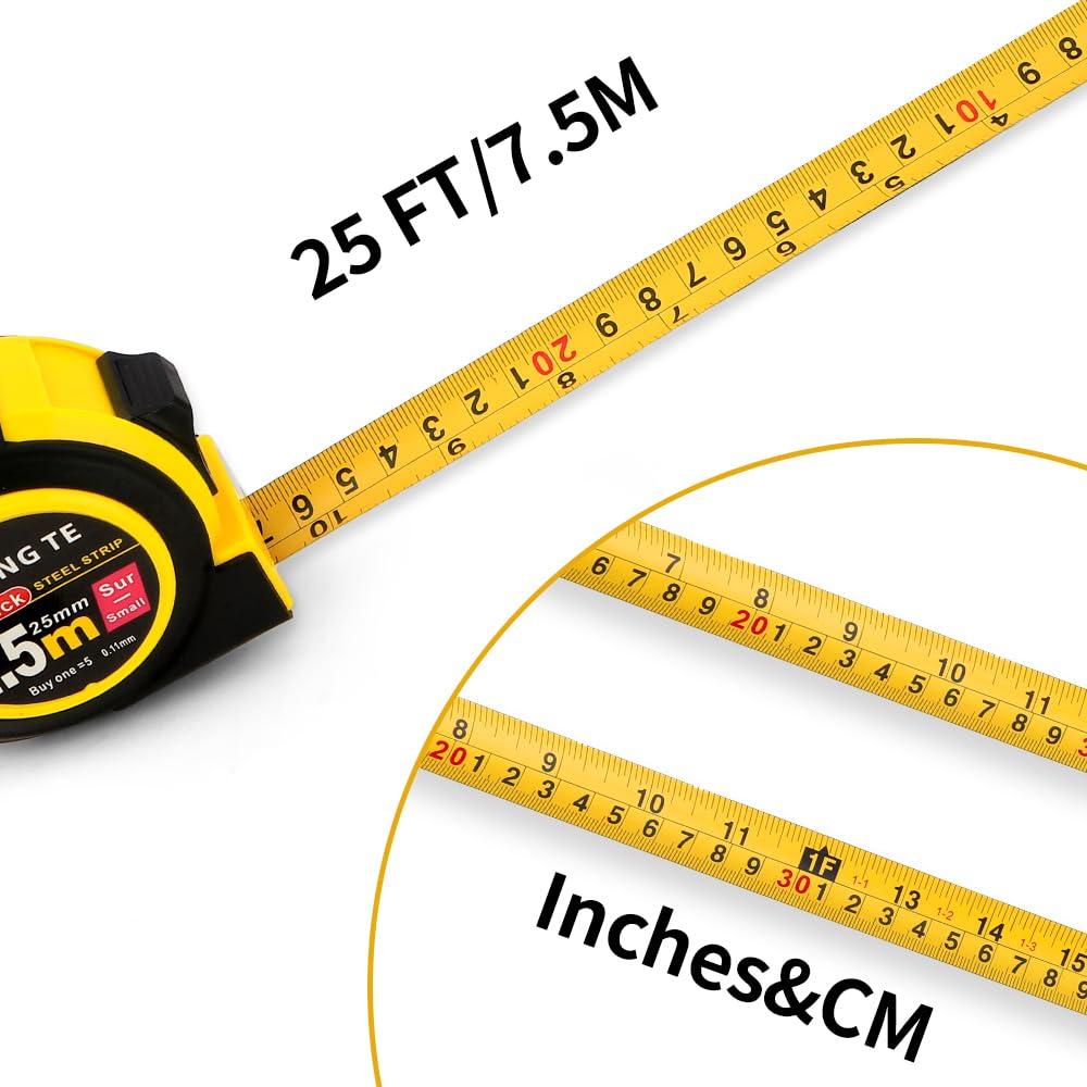 Cinta Métrica 10 metros UnslQonds - Paquete de 2 unidades