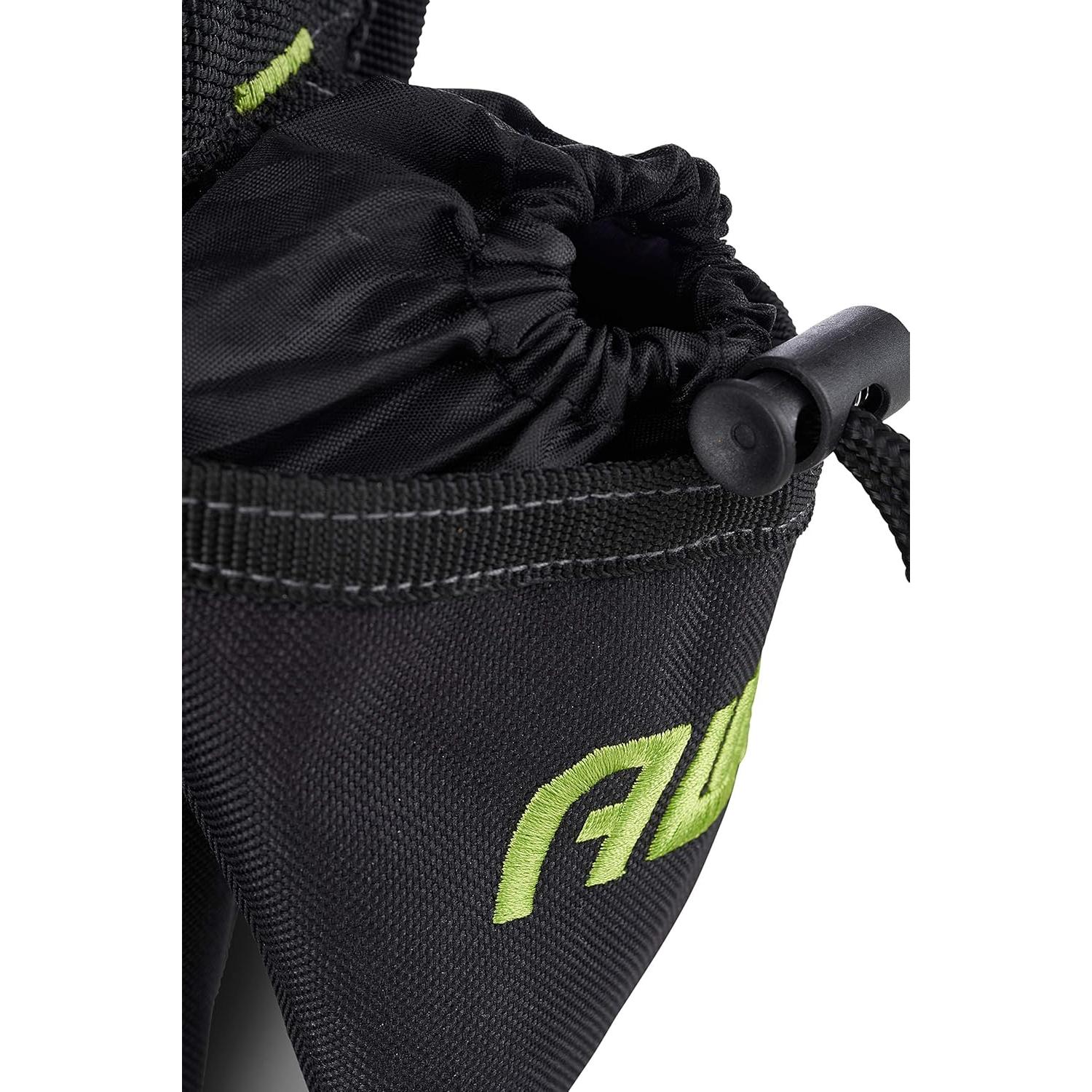 Bolsa de herramientas AWP 7 bolsillos negra y verde