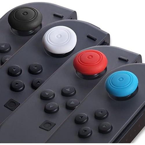 Cubiertas de Joystick Ambertown para Controlador Switch NS - 4 Pares