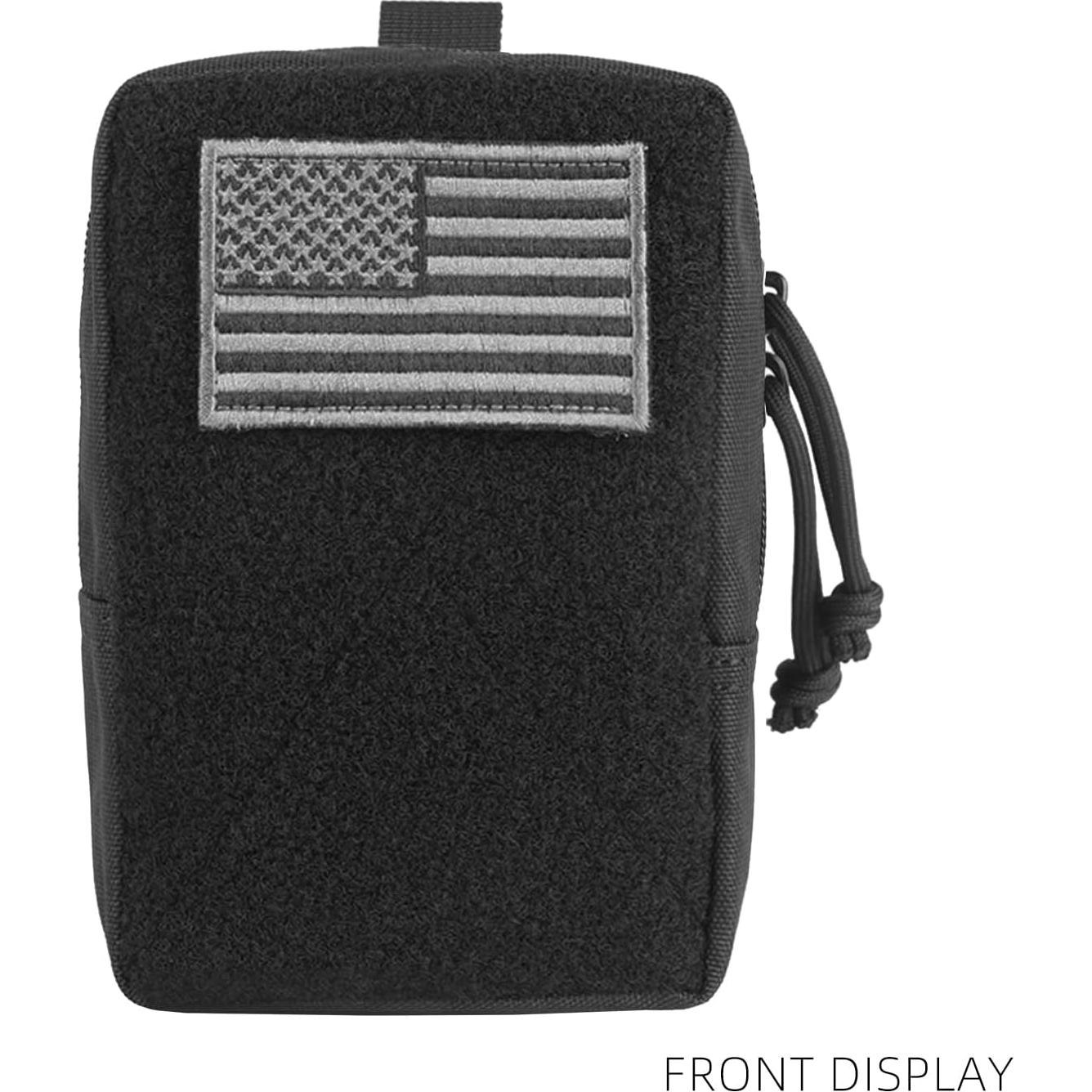 Bolsa Táctica AMYIPO Mini MOLLE Compacta 15x10x5cm 2PCS