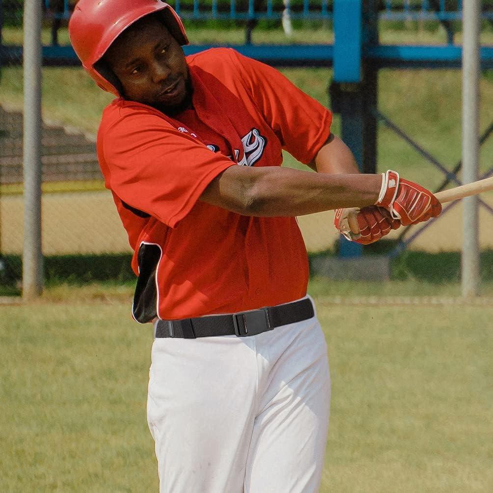 Cinturón Elástico para Hombres Táctico Negro Ajustable