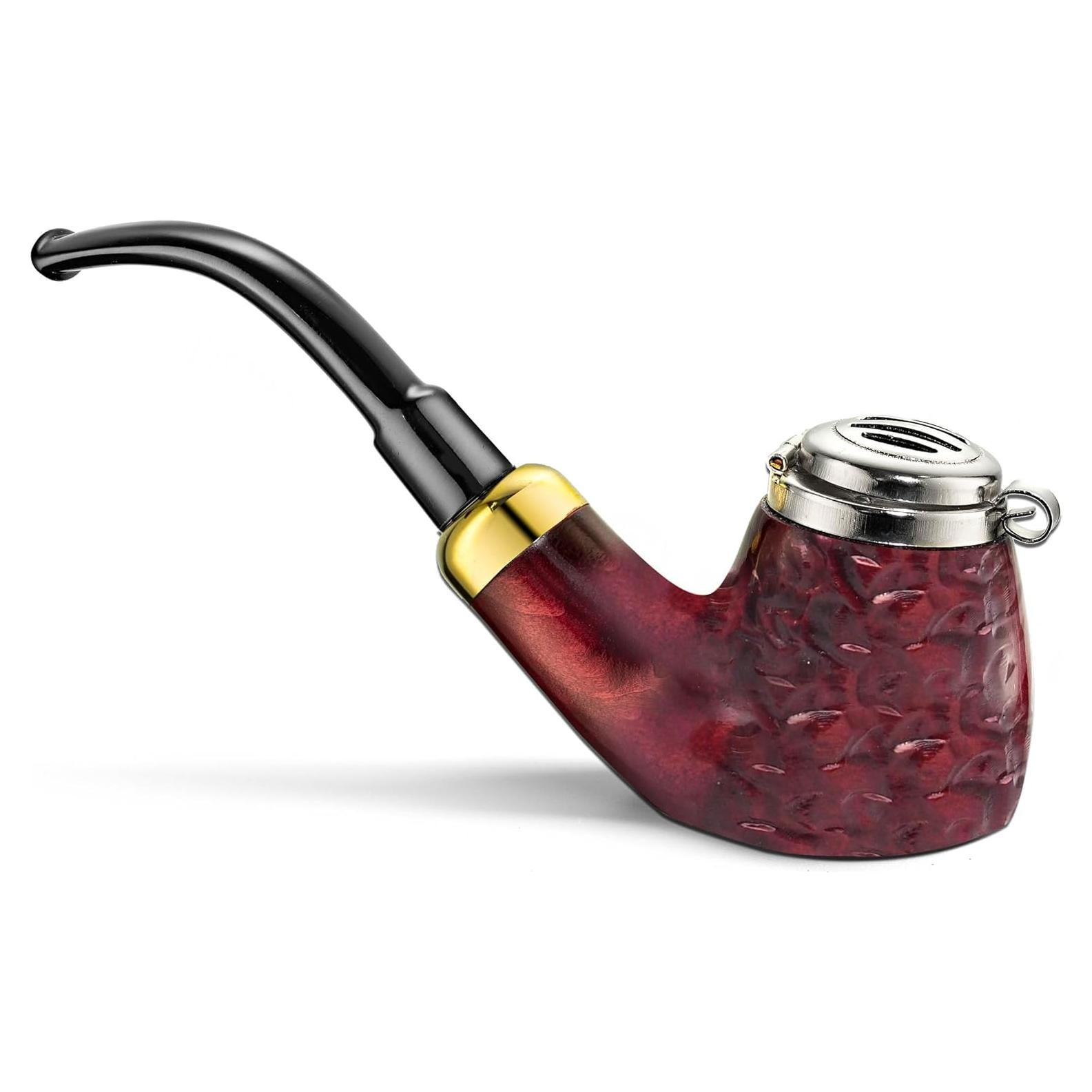 Pipa de Tabaco Mr. Brog Full Bent No. 21 Caoba Rusticado