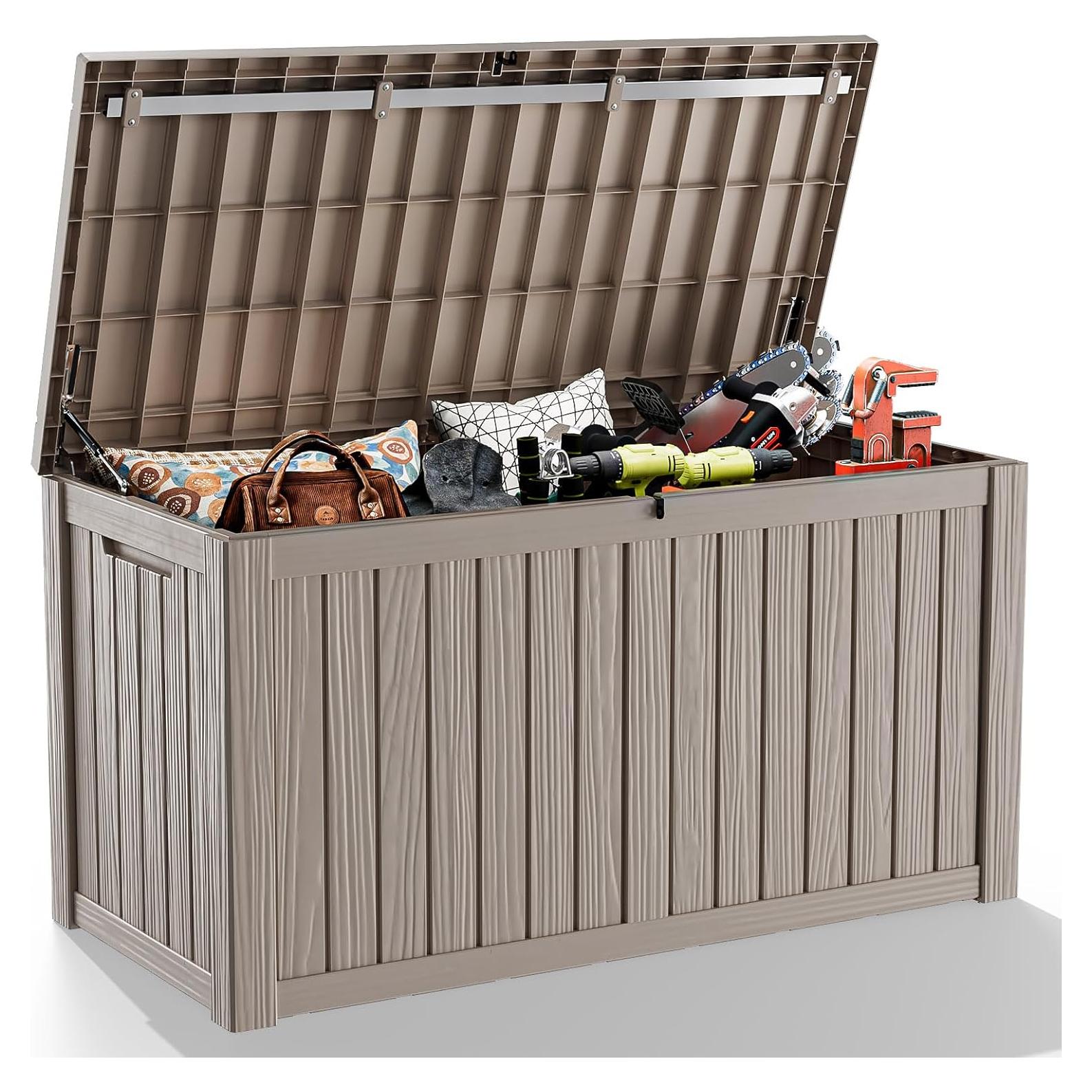 Caja de Almacenamiento Exterior MAIUSCOLI 680 Litros Impermeable