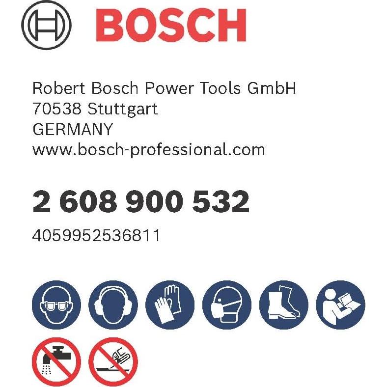 Disco de Corte de Diamante Bosch 115 mm X-Lock para Metal