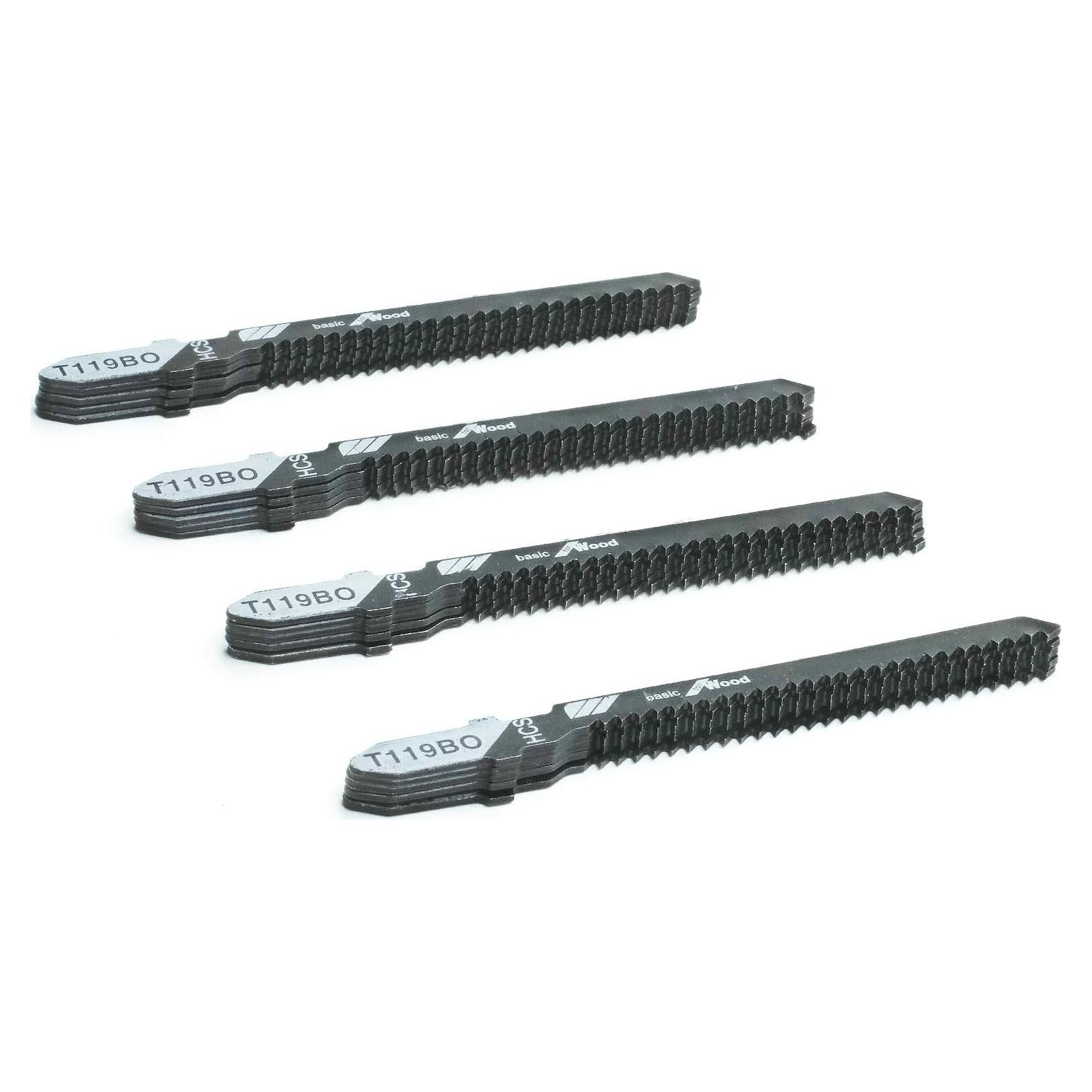 Juego de 20 hojas de sierra de calar TAROSE 3" 12 TPI madera