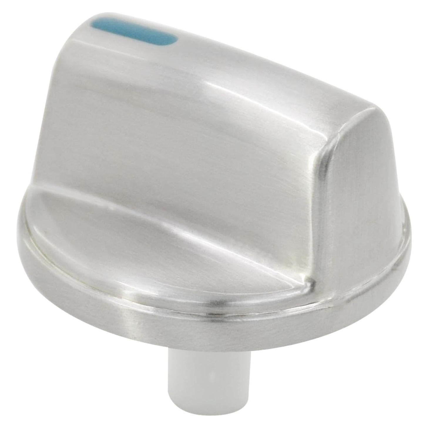 Perilla de Control de Quemador ZNTVW 00654043 Metal Plata