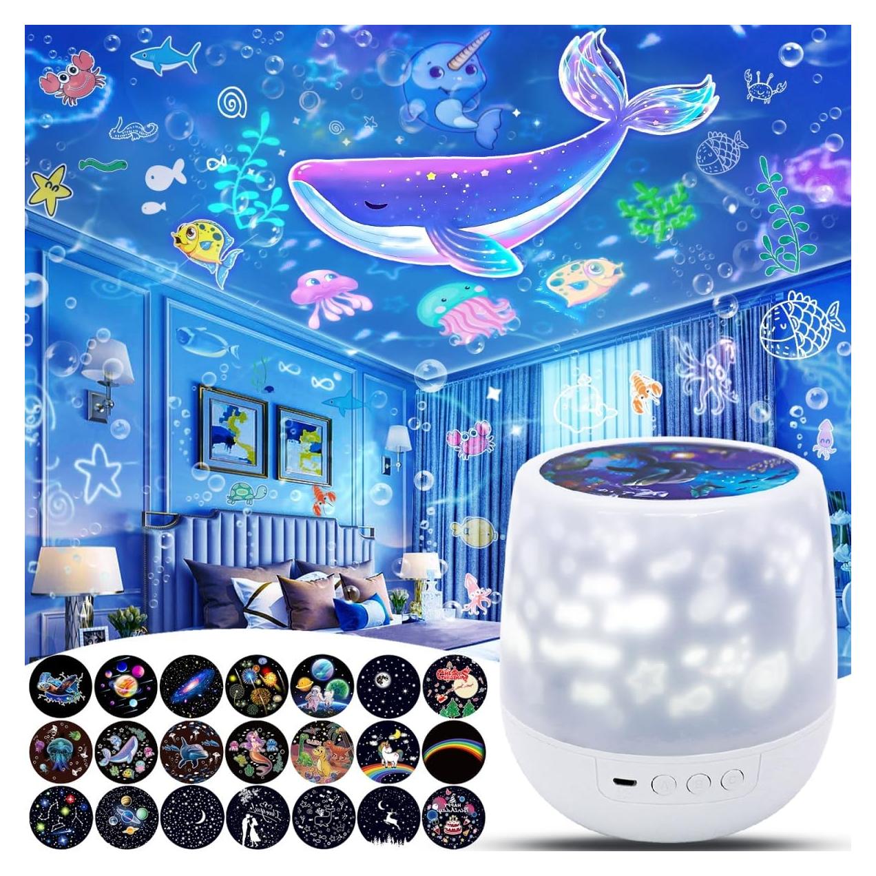 Proyector de Estrellas Youkela CP-HTXG con 21 Películas