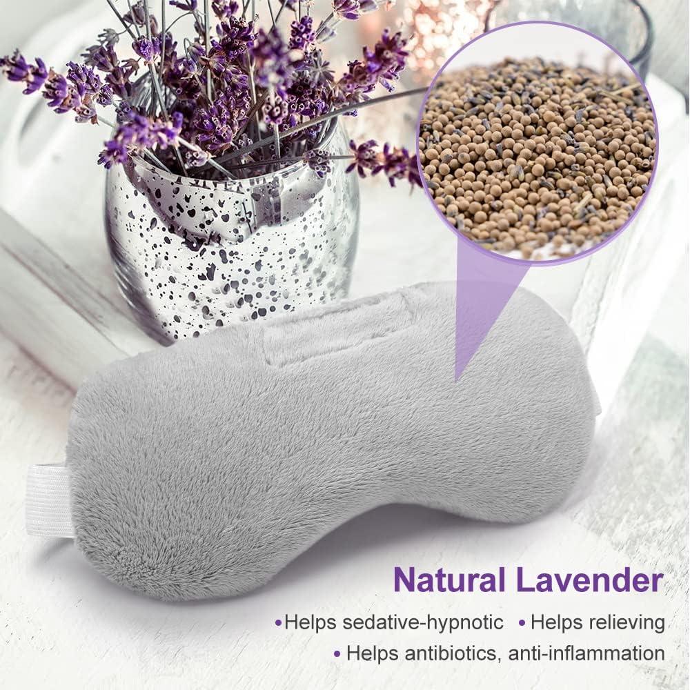 Máscara de Ojos Calentada Umisleep con Lavanda y Compresión