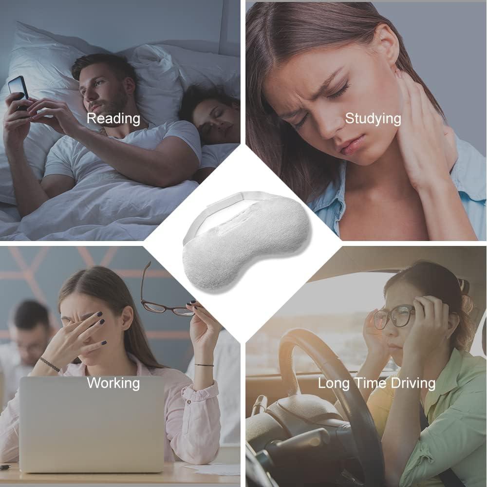 Máscara de Ojos Calentada Umisleep con Lavanda y Compresión