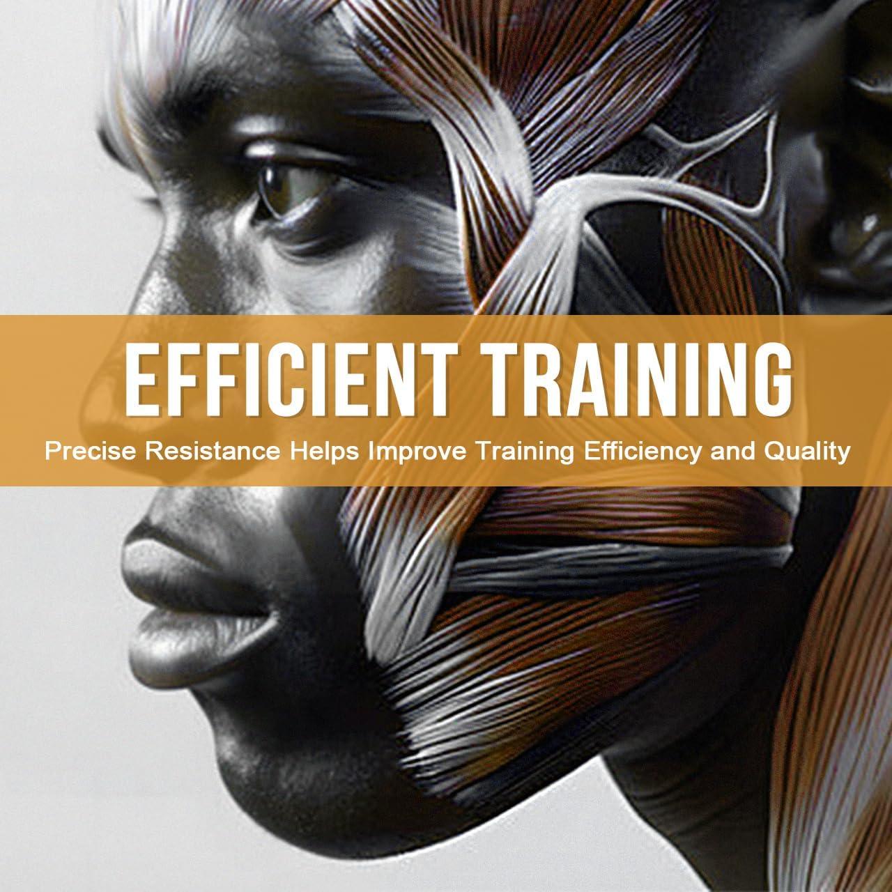 JE-PRO Jaw Exerciser for Men and Women, Resistance Adjustable, 46-130 LBS, Jaw, Face and Neck Exerciser, Powerful Jawline Trainer - Slims and Trims The Face