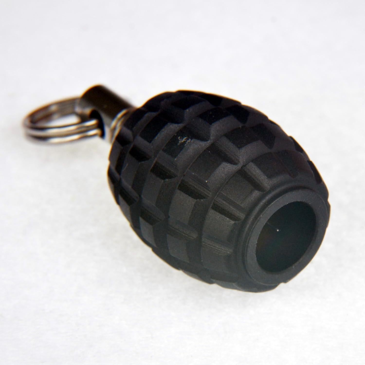 Bead de Titanio TC4 Barril Negro con Lanyard para EDC