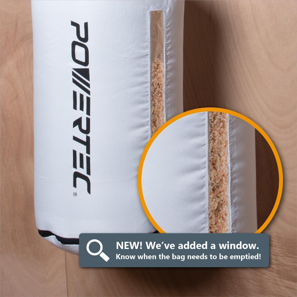 Juego de Cuchillas Biseladora POWERTEC + Bolsa Filtro 30 Micrones