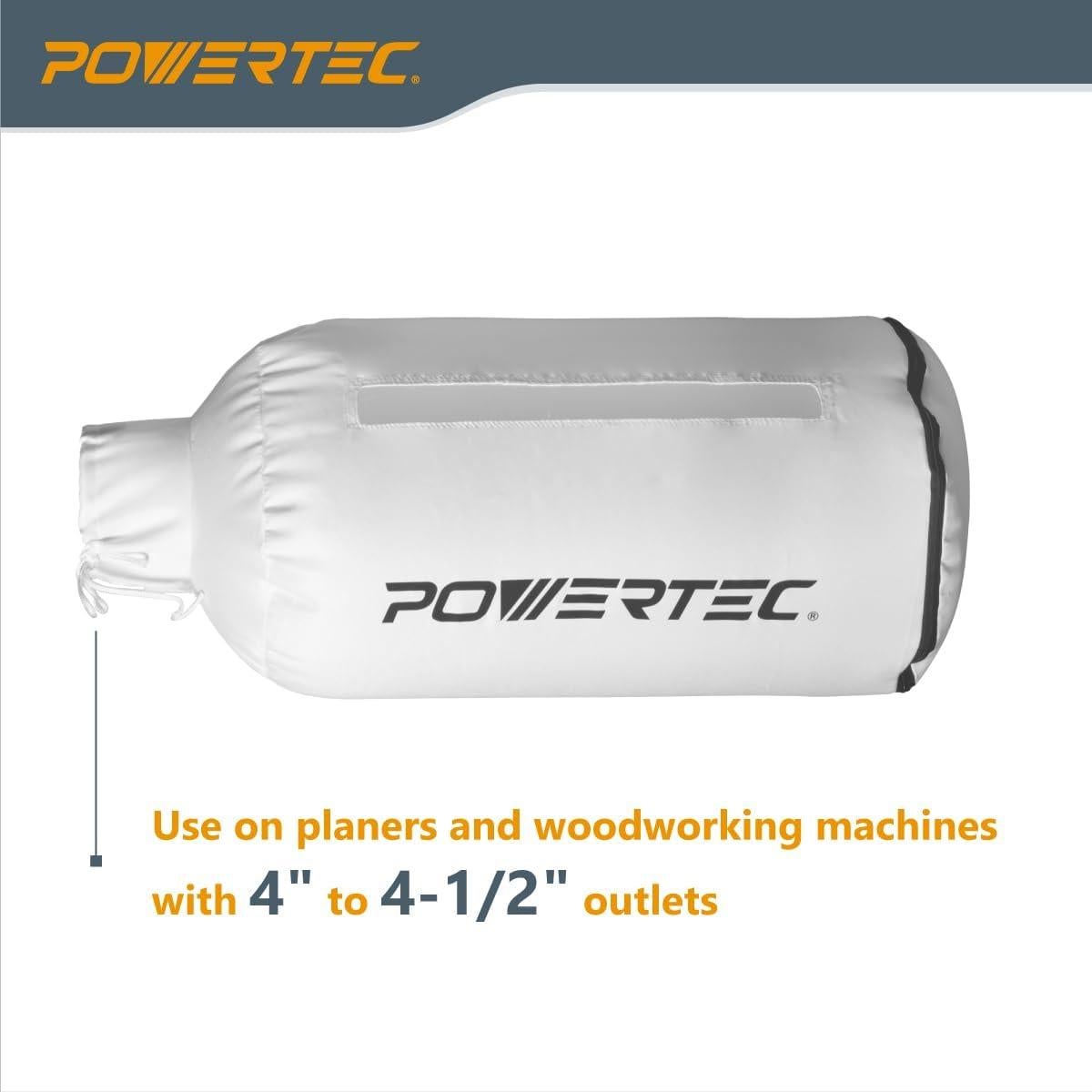 Juego de Cuchillas Biseladora POWERTEC + Bolsa Filtro 30 Micrones