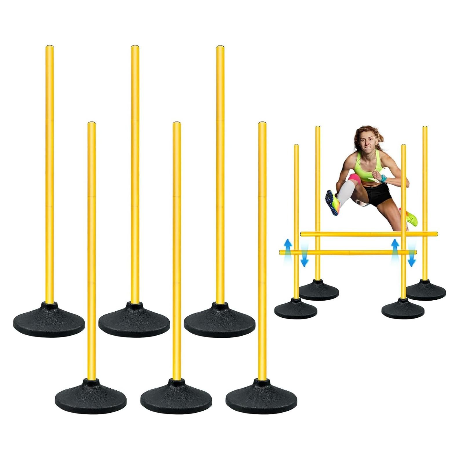 Bastones de Agilidad MDTMR MD-PFC-6 Ajustables 6PCS