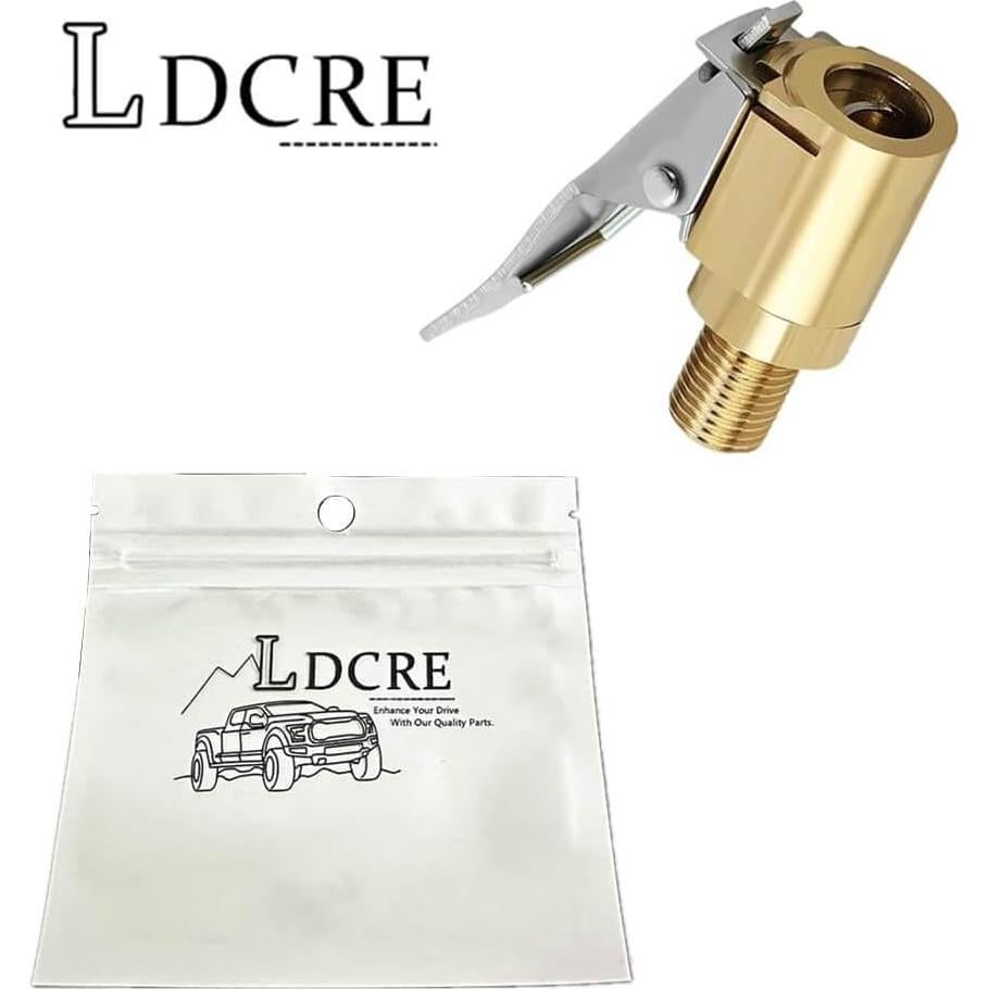 Adaptador de aire para neumáticos LDCRE 8mm con clip sin fugas