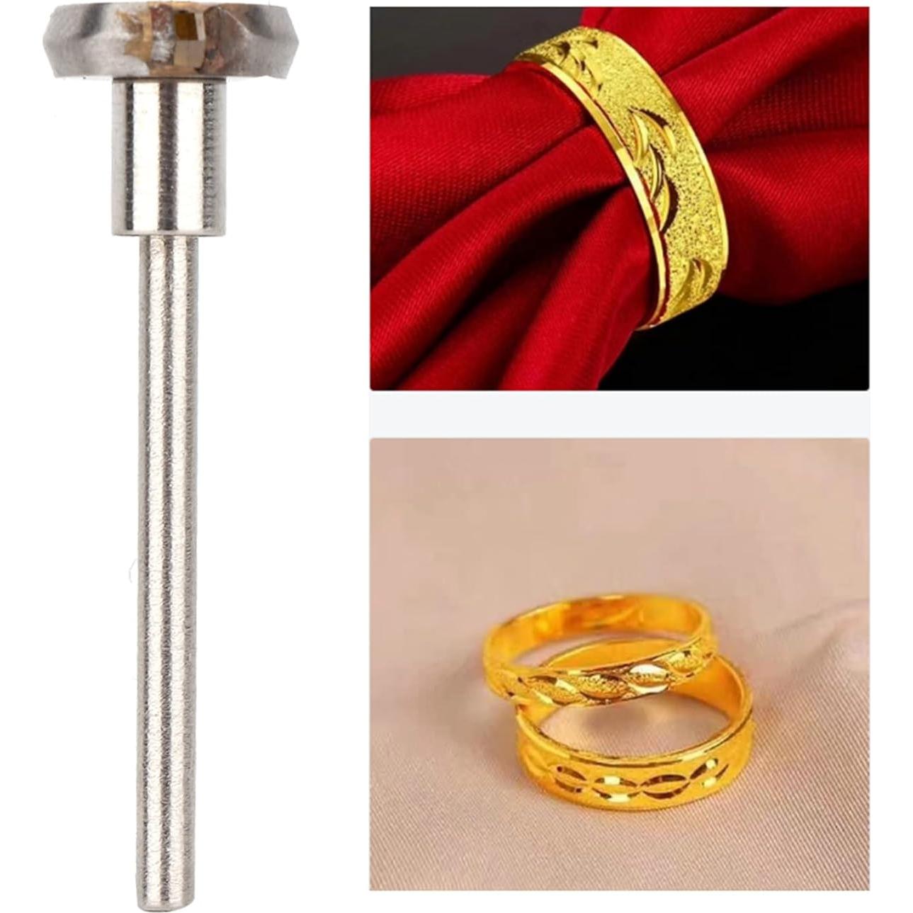 Juego de fresas de corte ZJchao 120 grados para joyería