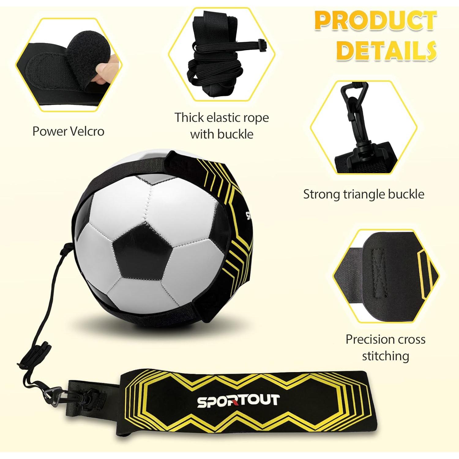 Entrenador de Fútbol Sportout con Cinturón Ajustable