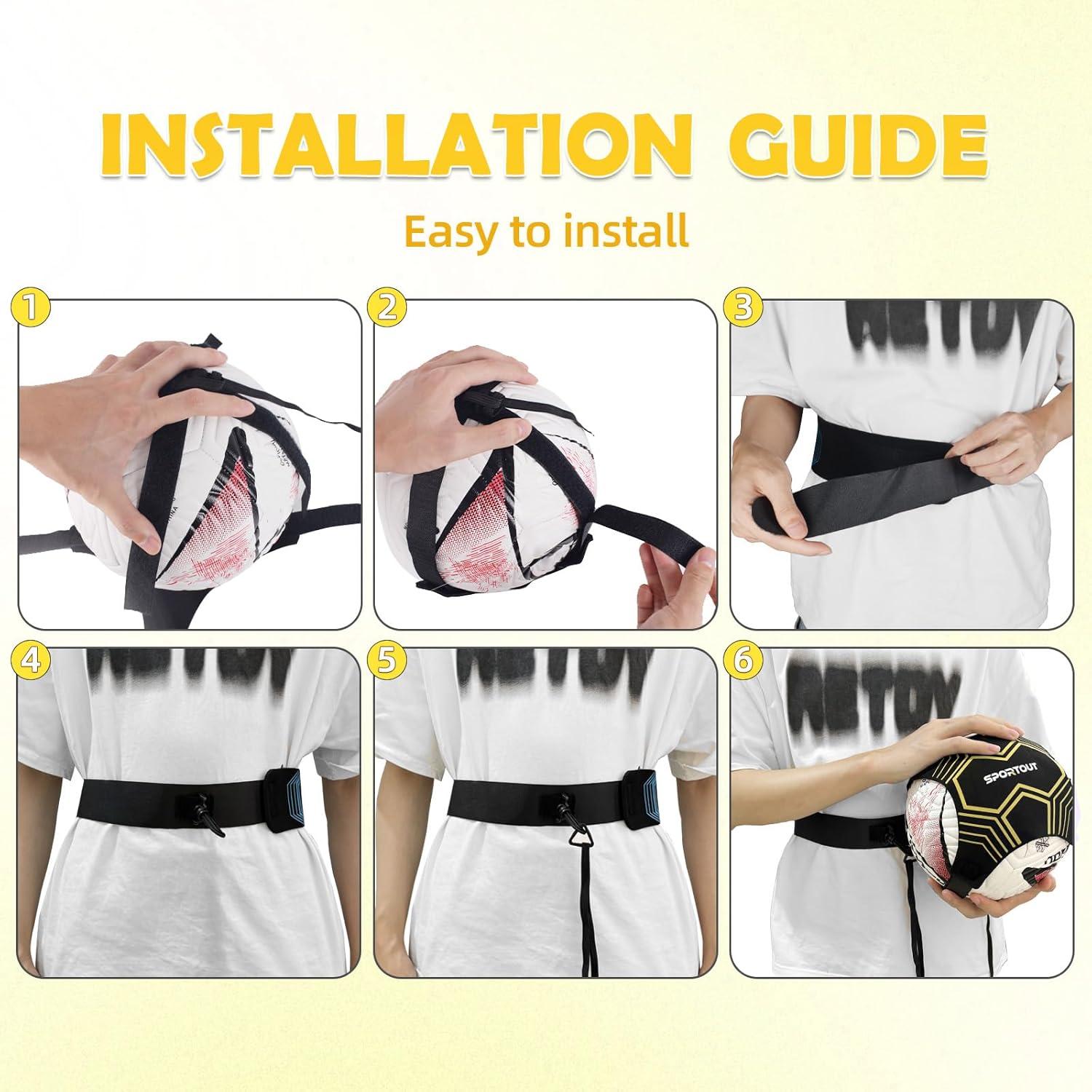 Entrenador de Fútbol Sportout con Cinturón Ajustable