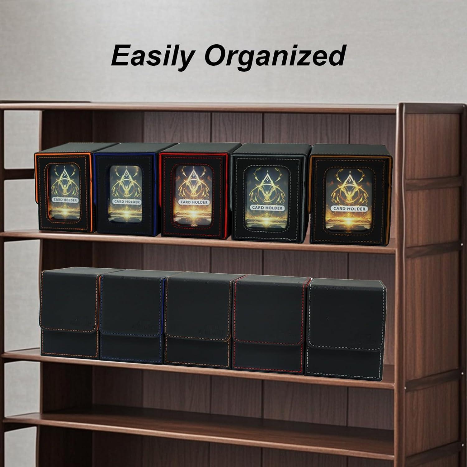 Caja de Cartas AEGIS GUARDIAN para MTG - Almacena 100 Cartas