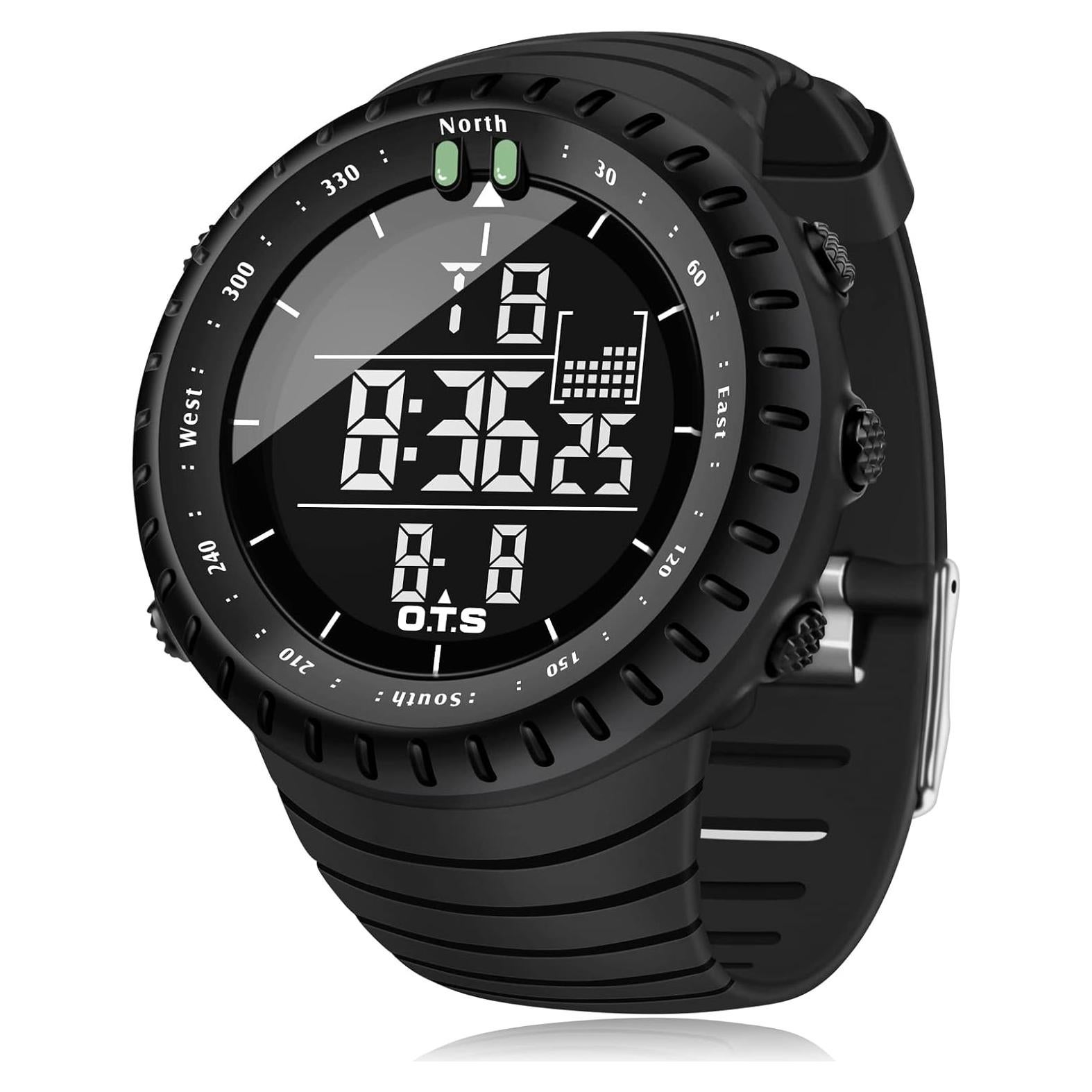 Reloj Deportivo Digital PALADA Hombre Táctico Impermeable