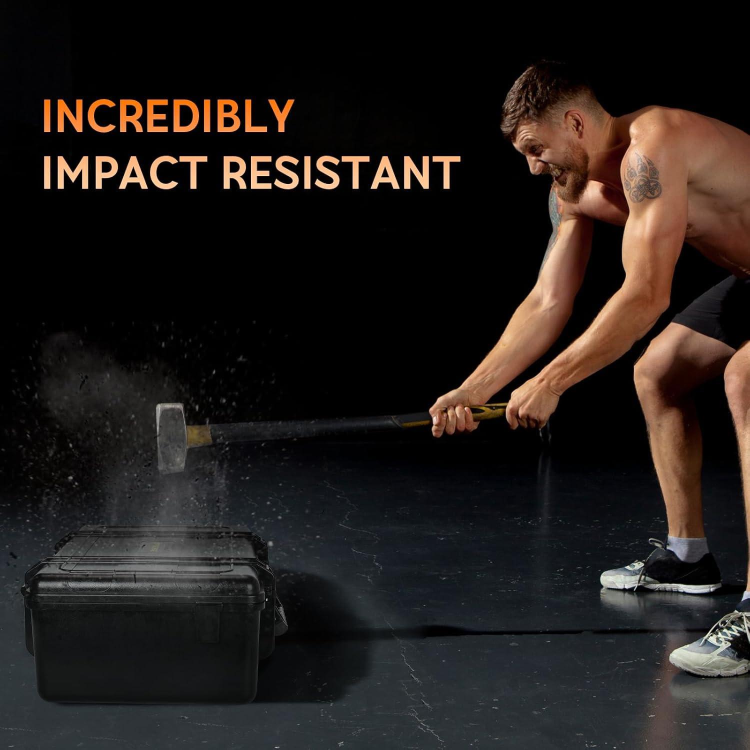 Funda Dura Impermeable LOTOCASE para Router Dewalt 20V