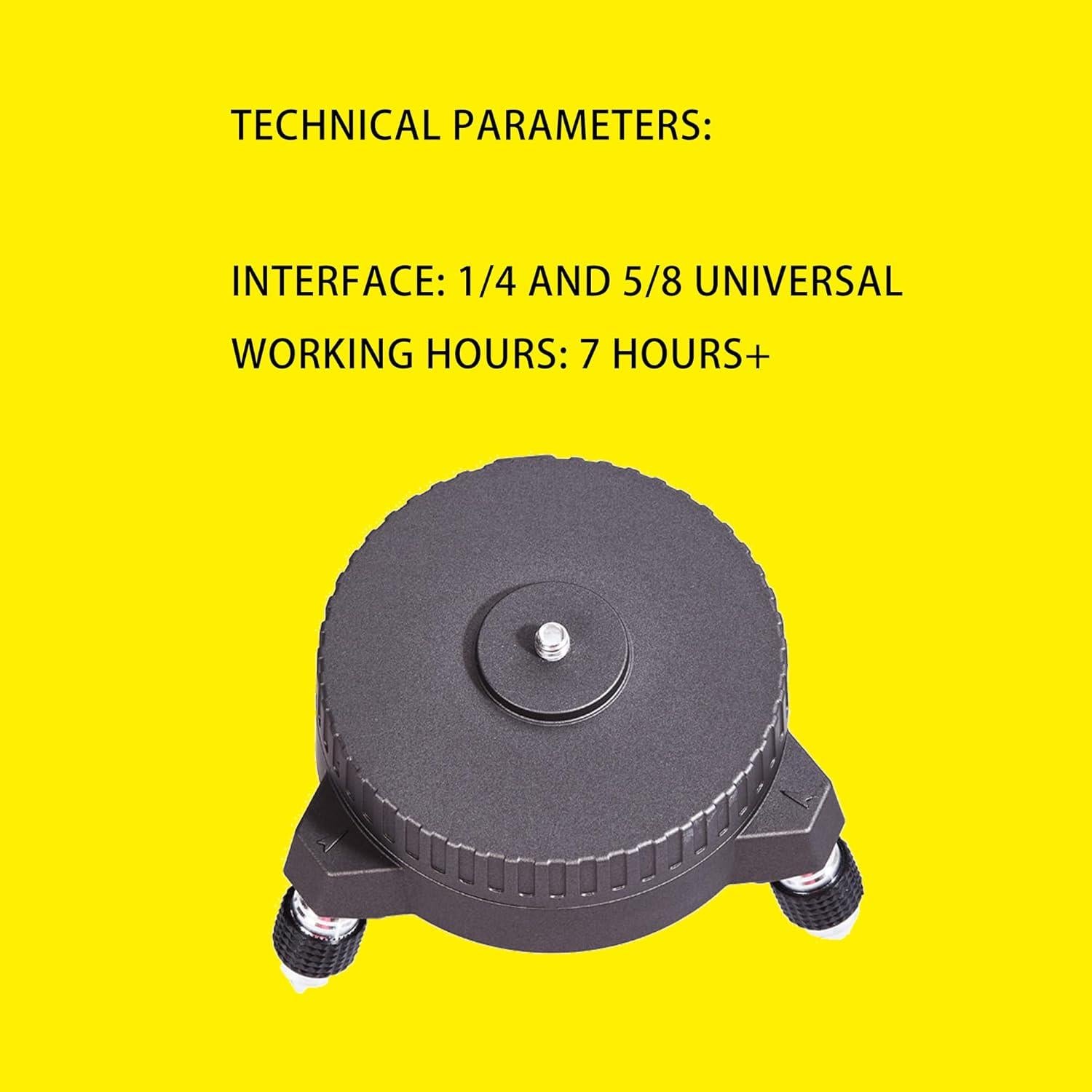 Polo de Nivel Láser FENORGAN 4.2m con Base Rotativa Eléctrica