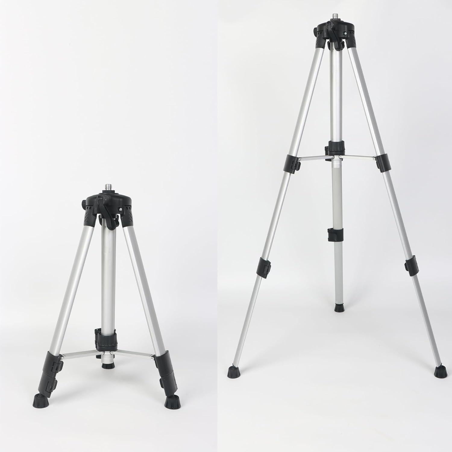 Polo de Nivel Láser FENORGAN 4.2m con Base Rotativa Eléctrica